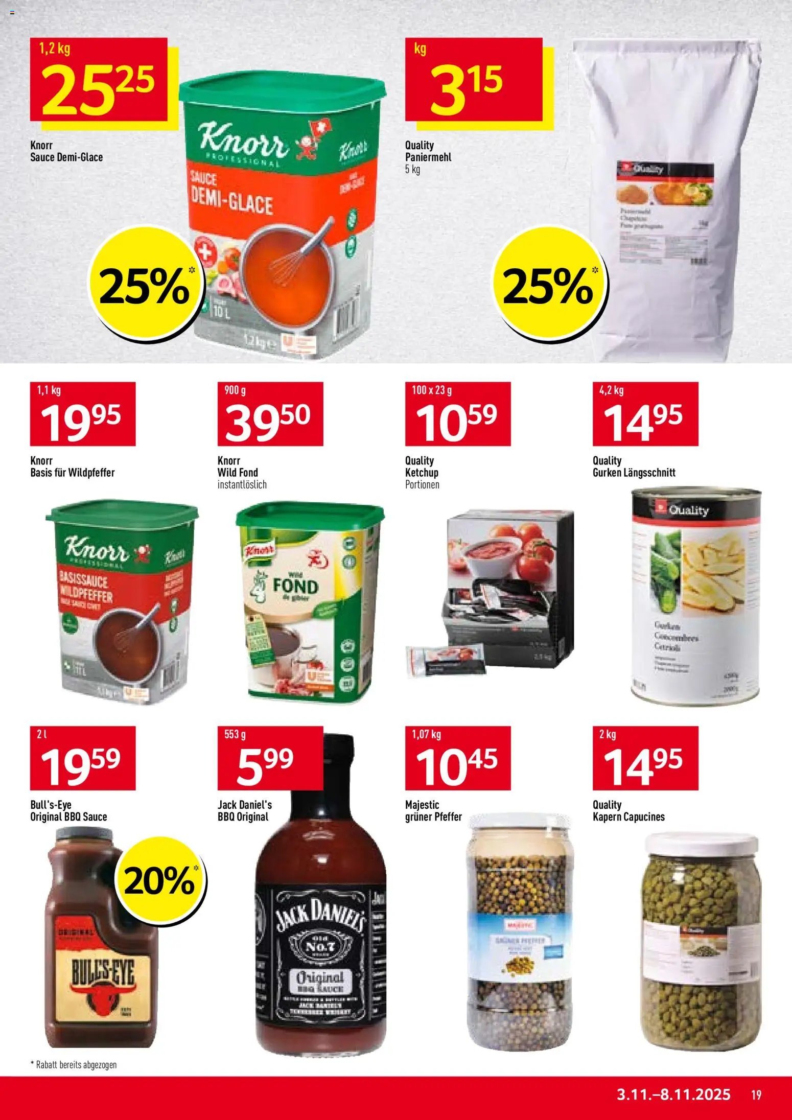 Prodega Aktionen (2025-11-03 - 2025-11-08)