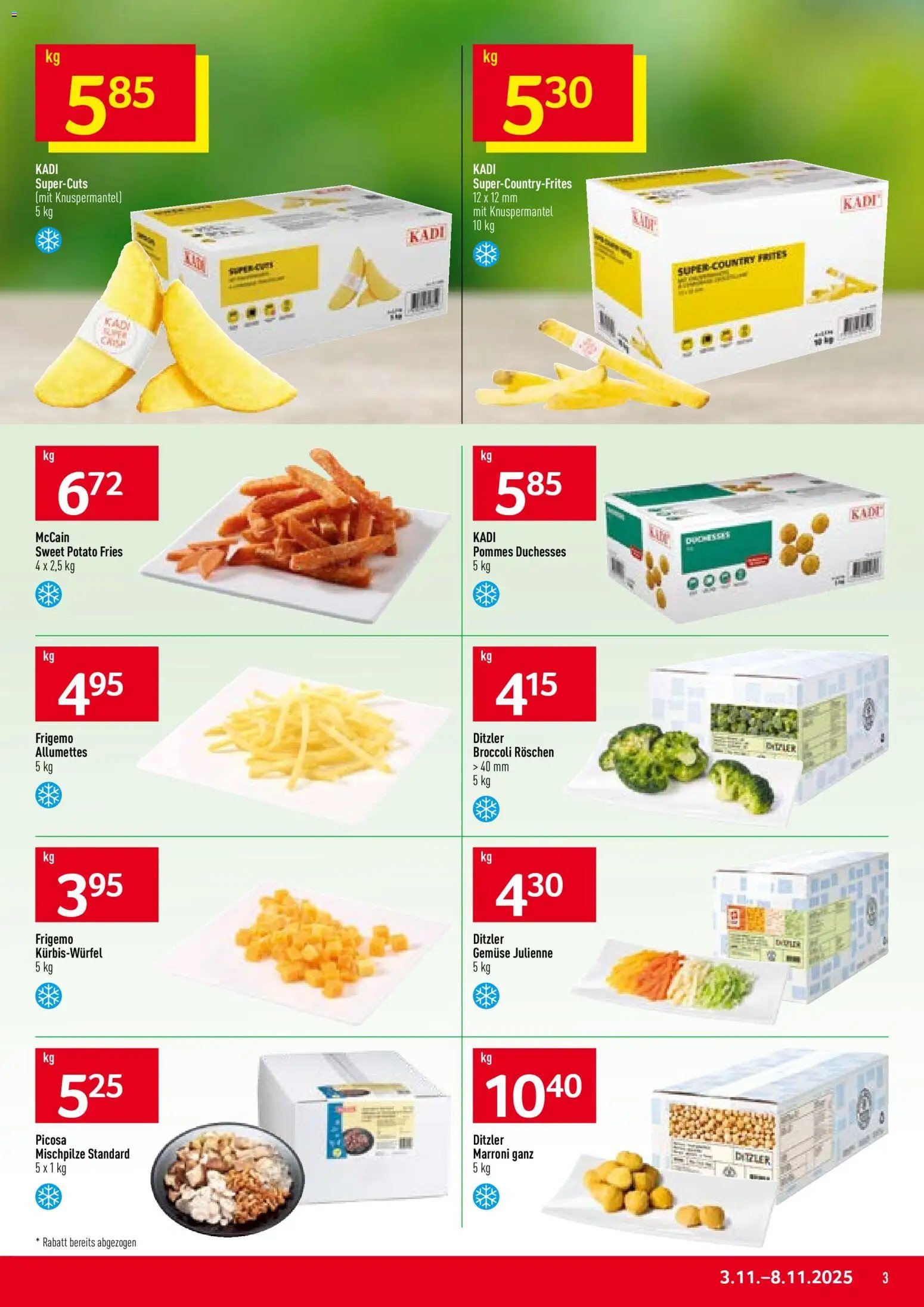 Prodega Aktionen (2025-11-03 - 2025-11-08)