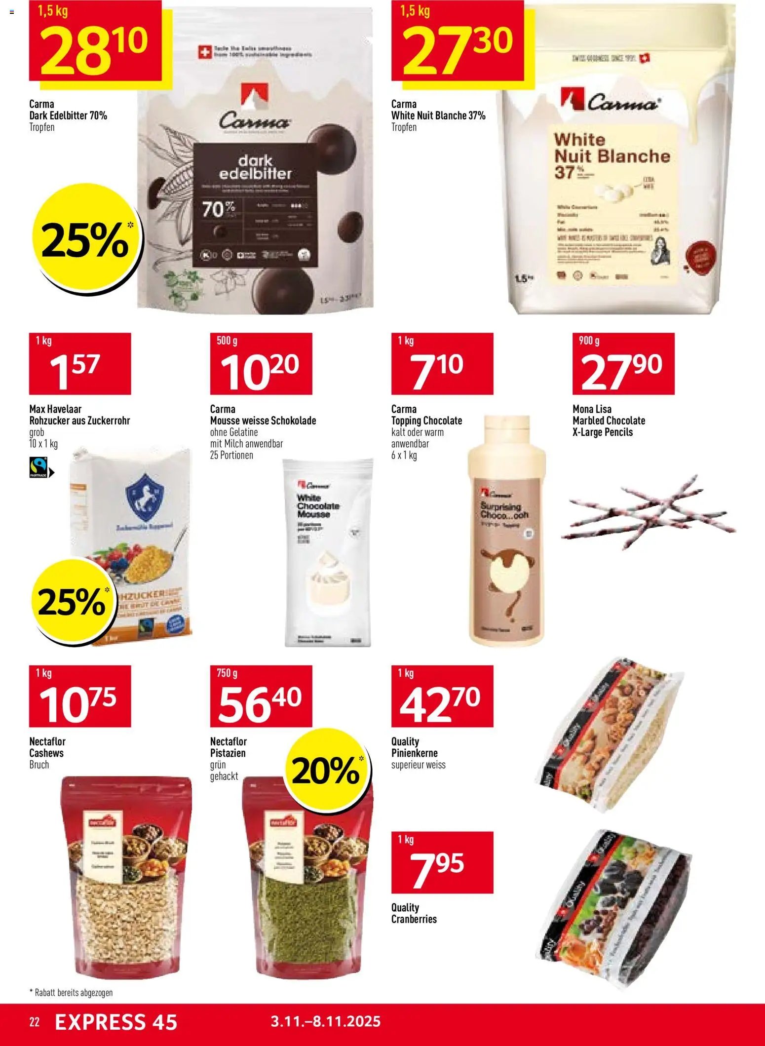 Prodega Aktionen (2025-11-03 - 2025-11-08)