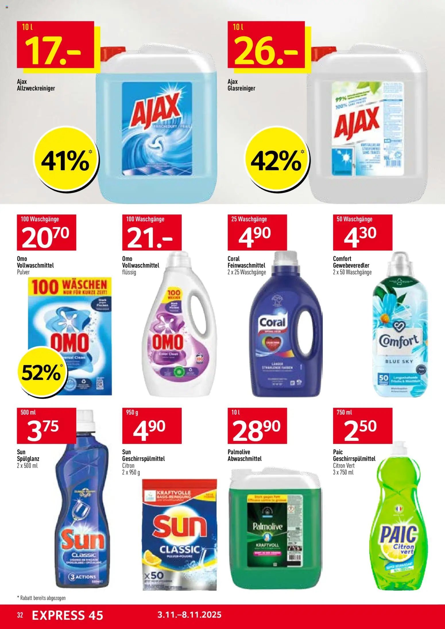 Prodega Aktionen (2025-11-03 - 2025-11-08)