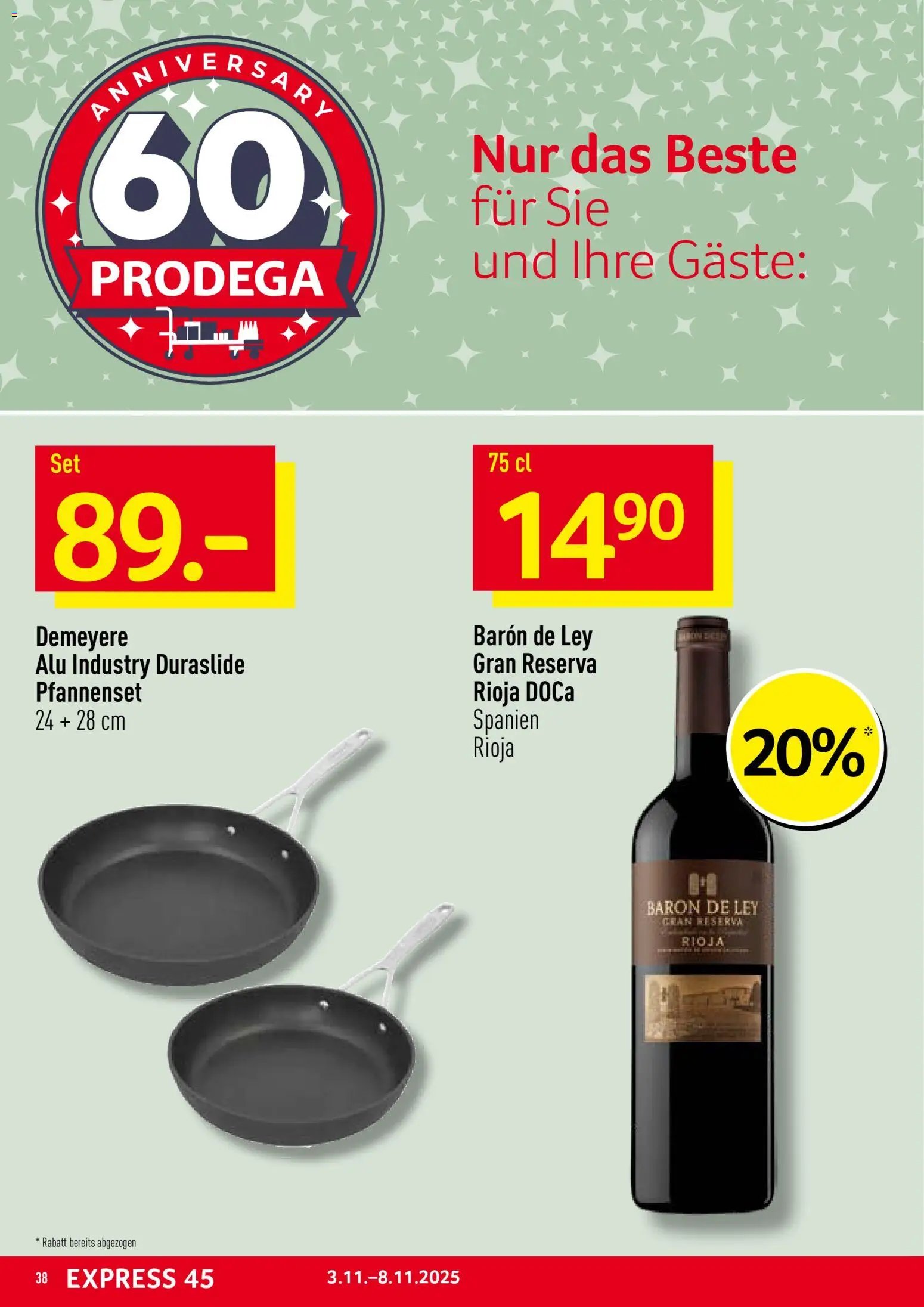 Prodega Aktionen (2025-11-03 - 2025-11-08)