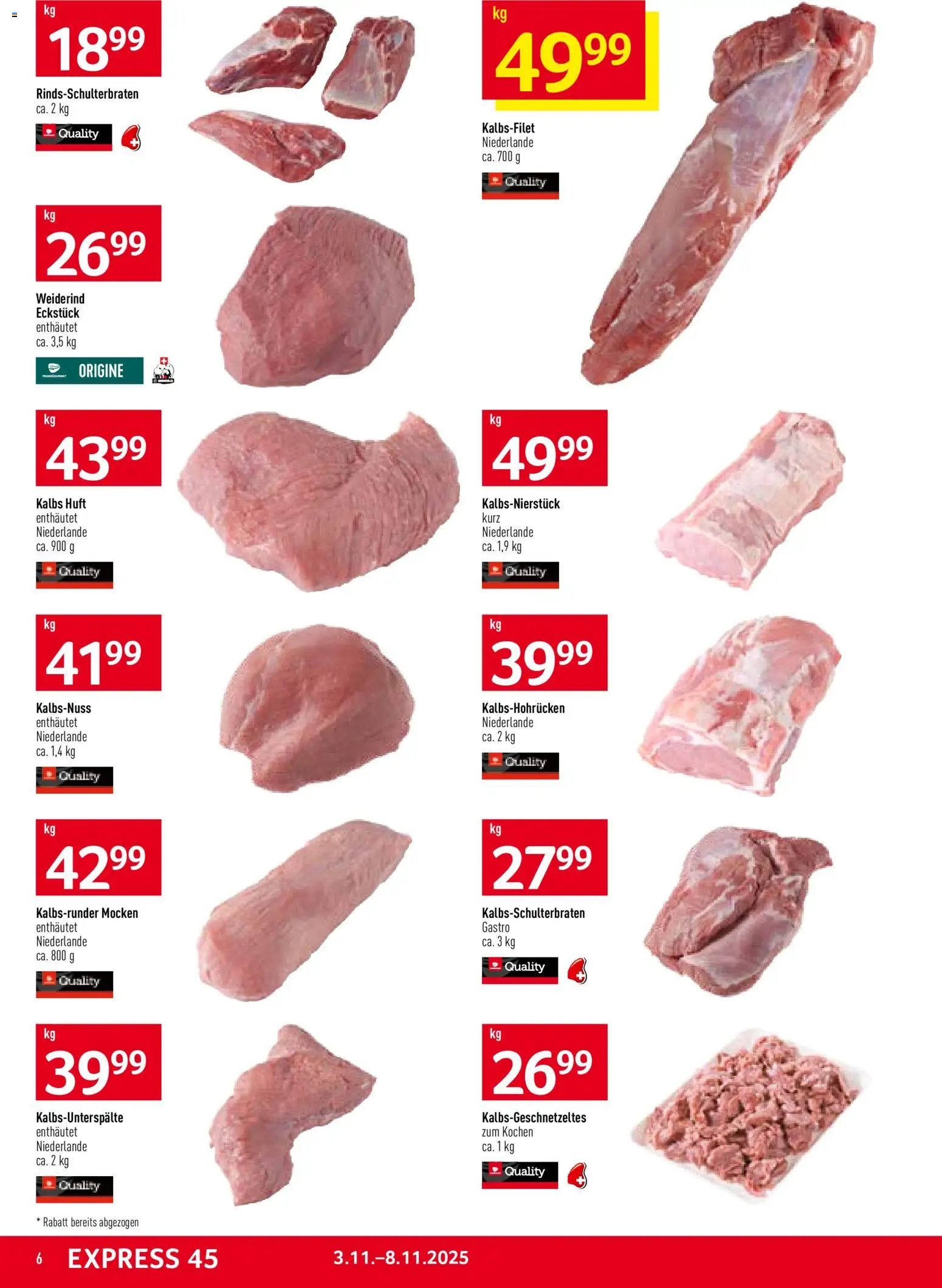 Prodega Aktionen (2025-11-03 - 2025-11-08)