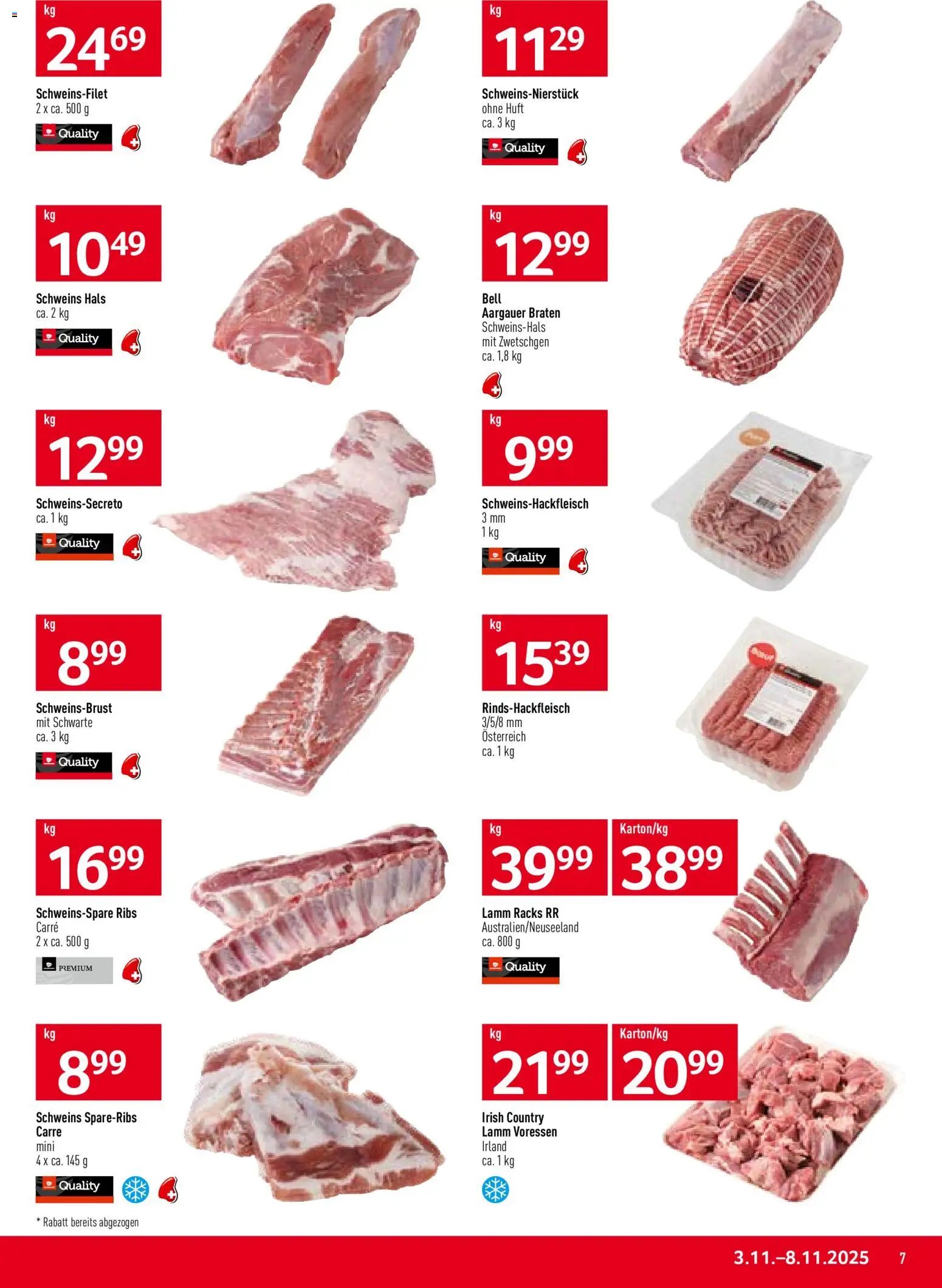 Prodega Aktionen (2025-11-03 - 2025-11-08)