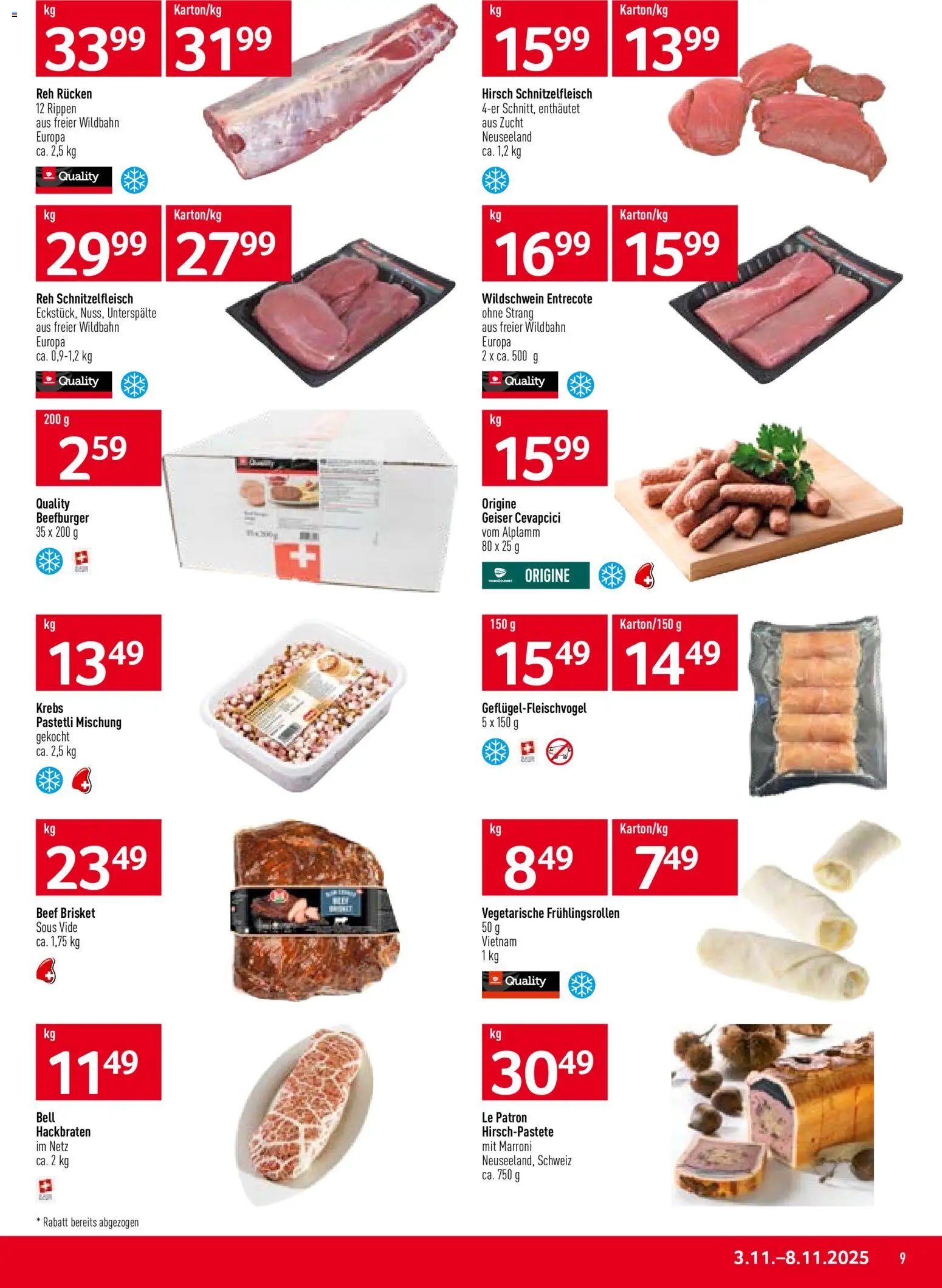 Prodega Aktionen (2025-11-03 - 2025-11-08)