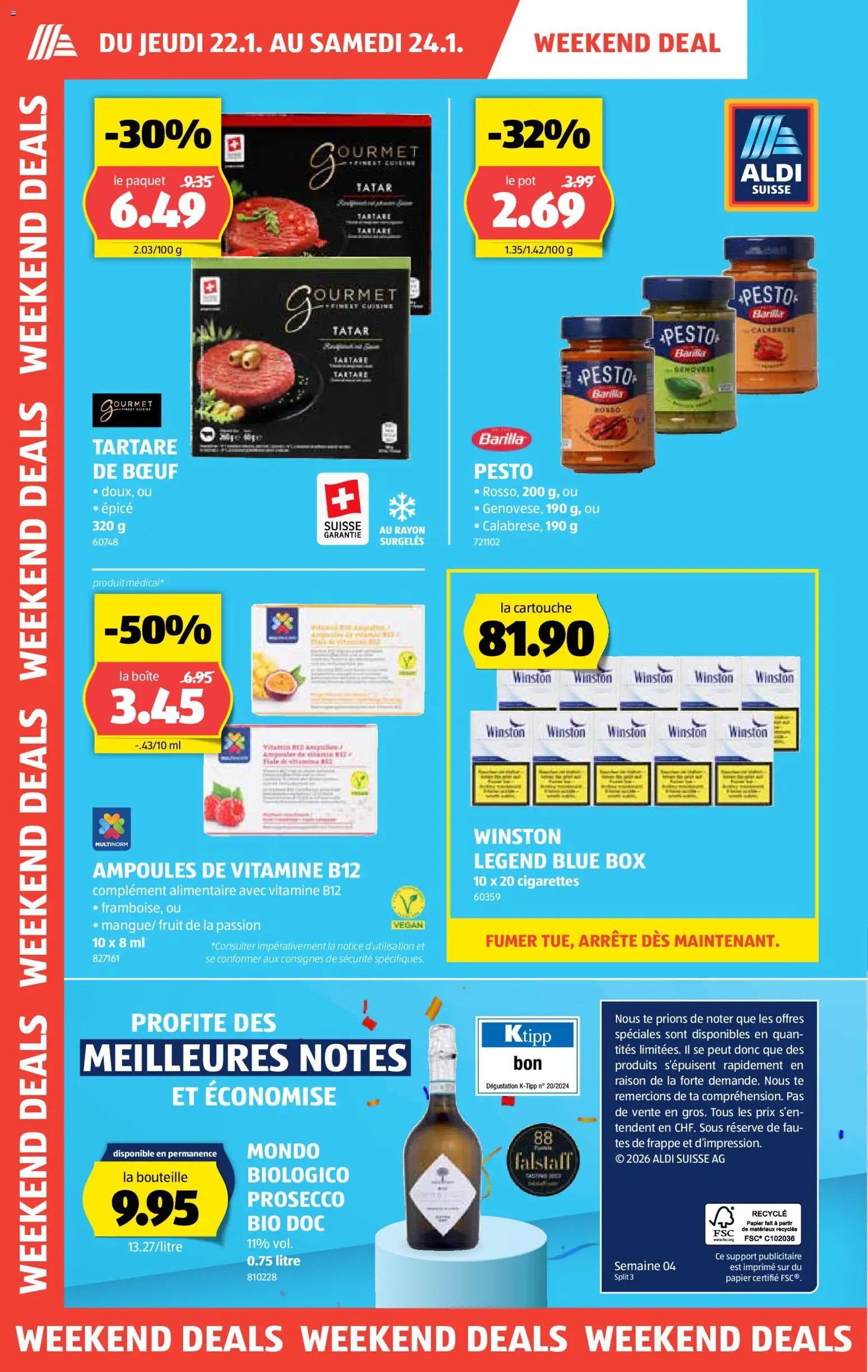 Aldi Aktionen FR (2026-01-22 - 2026-01-28) | 2