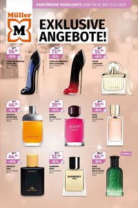 Müller Aktionen Parfümerie (2025-10-30 - 2025-11-12)
