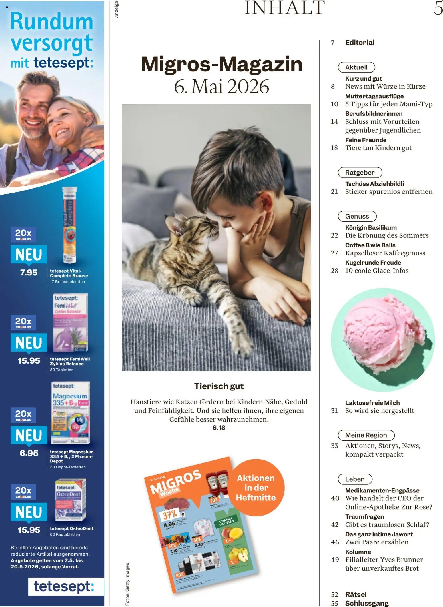 Migros aktionen Magazin (2026-05-06 - 2026-05-12)