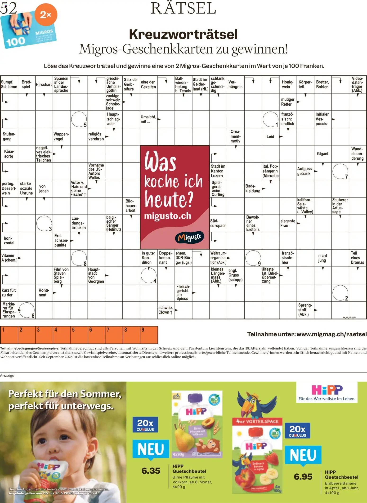 Migros aktionen Magazin (2026-05-06 - 2026-05-12)