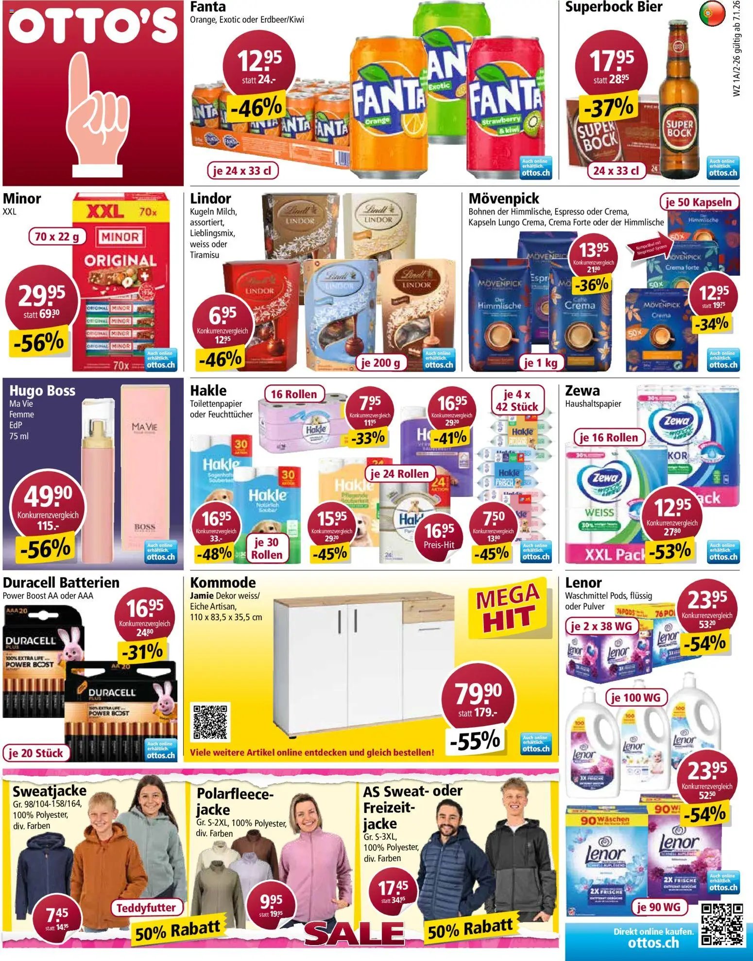 Otto's Aktionen (2026-01-07 - 2026-01-13)