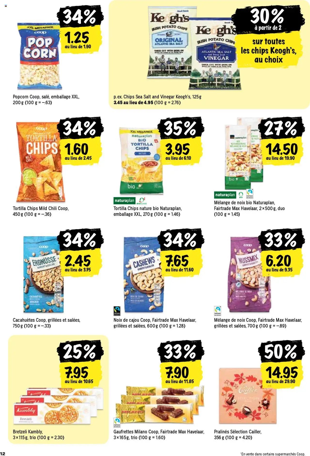 Coop - Les actions de la semaine (2025-10-23 - 2025-10-29)