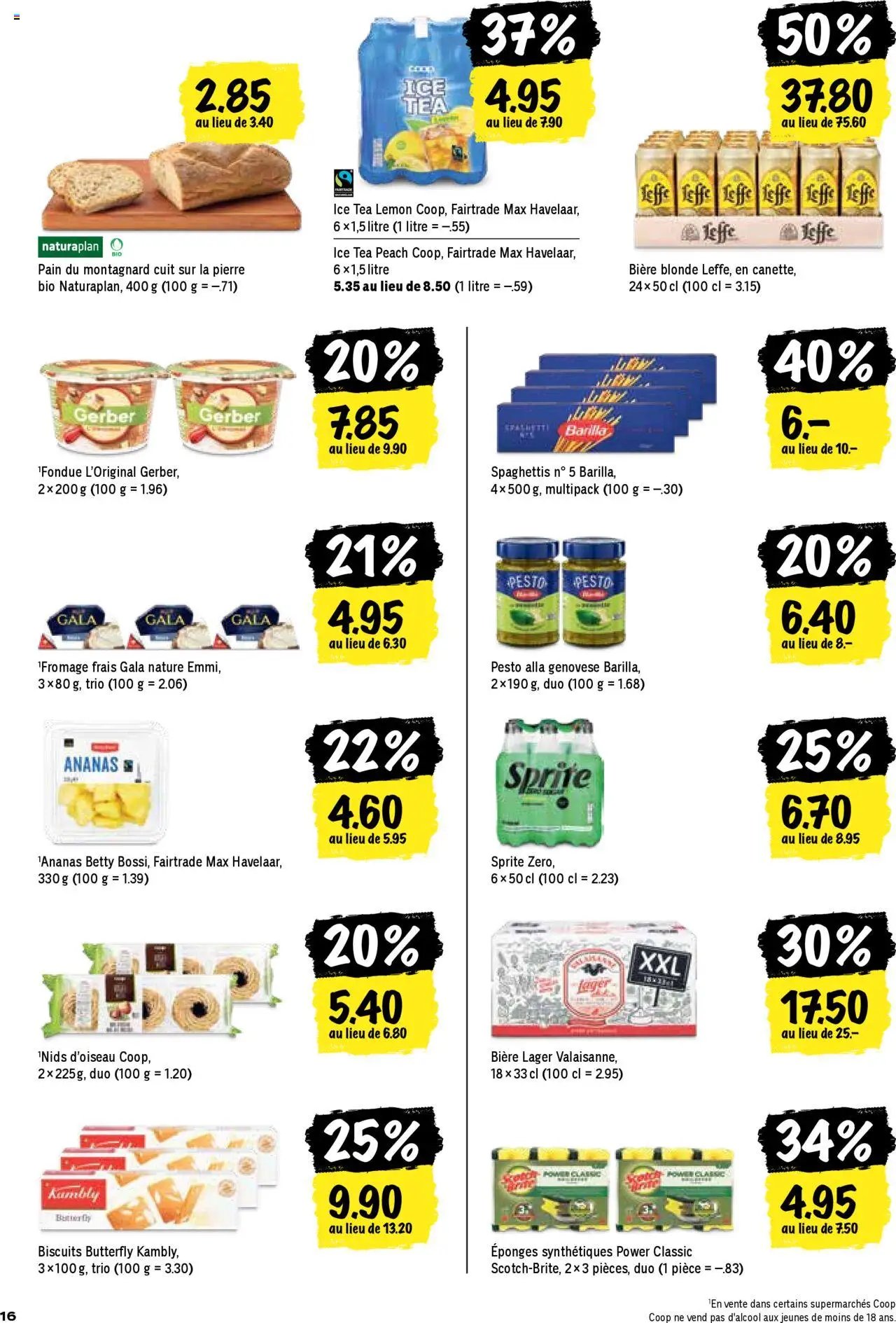 Coop - Les actions de la semaine (2025-10-23 - 2025-10-29)