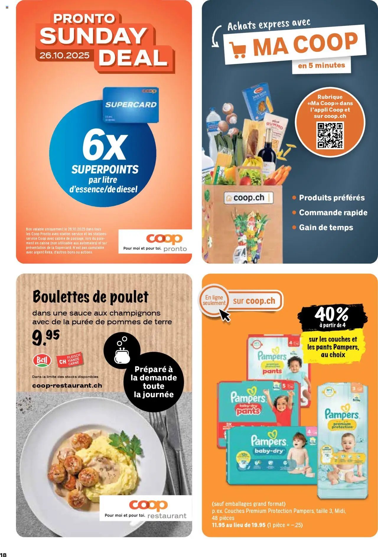 Coop - Les actions de la semaine (2025-10-23 - 2025-10-29)