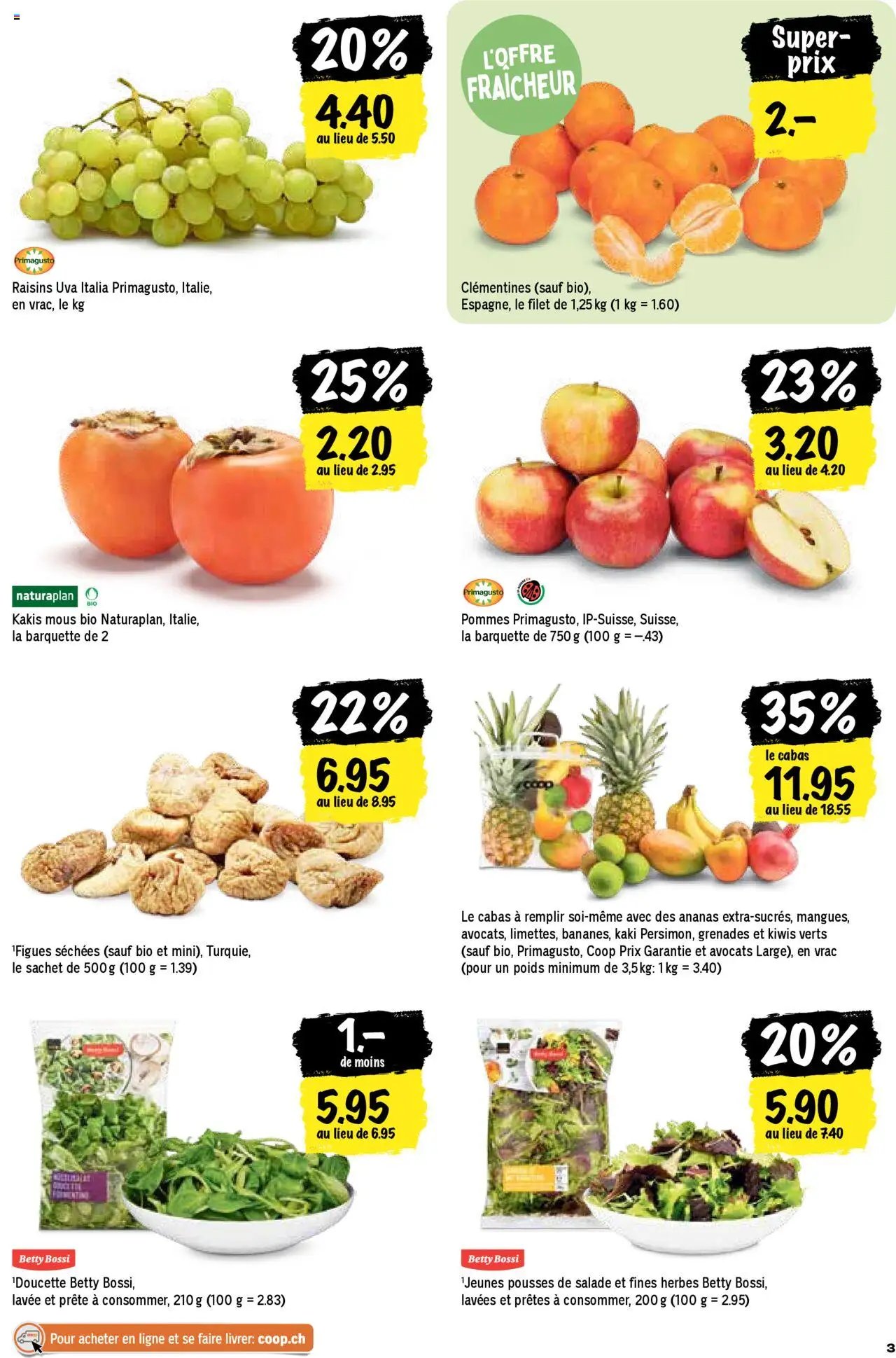 Coop - Les actions de la semaine (2025-10-23 - 2025-10-29)
