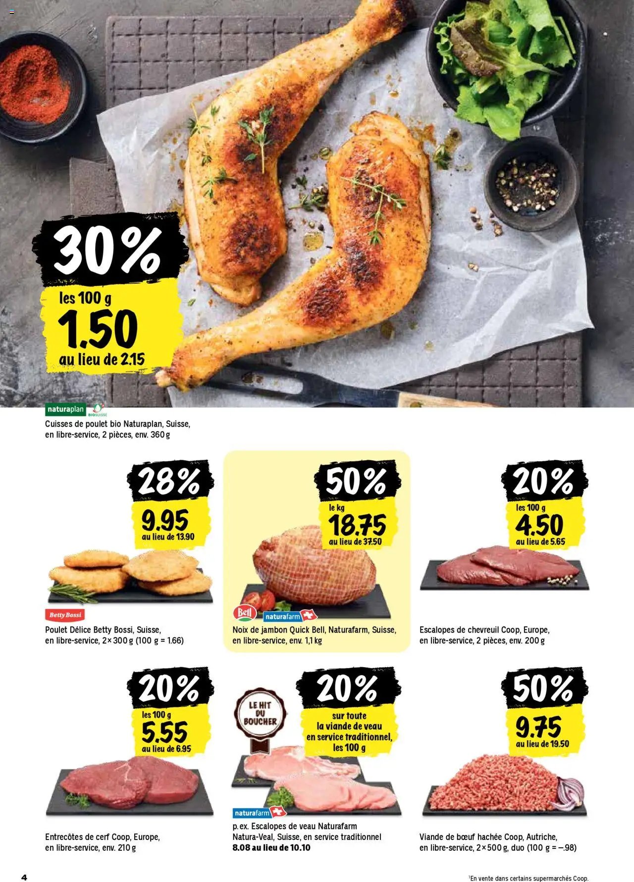 Coop - Les actions de la semaine (2025-10-23 - 2025-10-29)