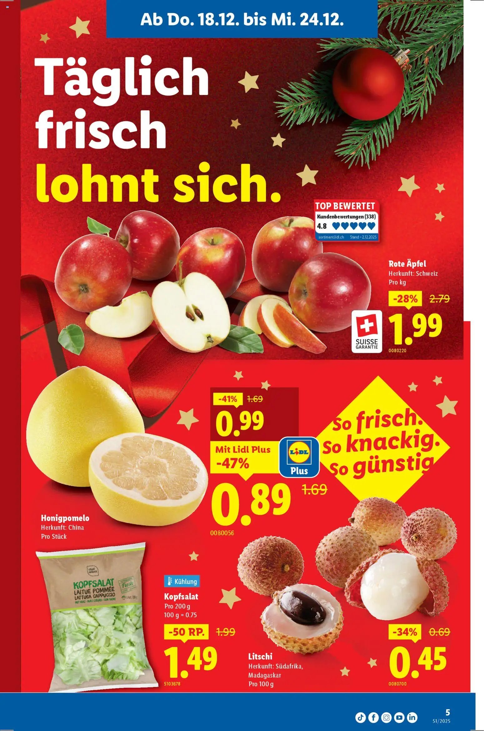 Lidl Aktionen (2025-12-18 - 2025-12-24) | 5