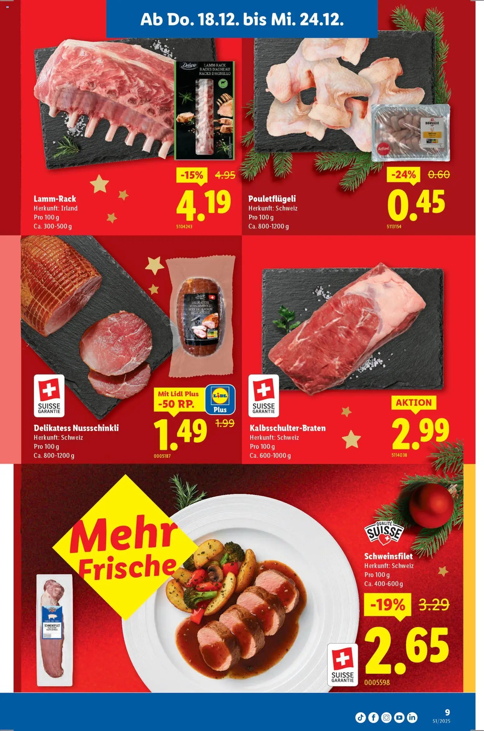 Lidl Aktionen (2025-12-18 - 2025-12-24) | 9
