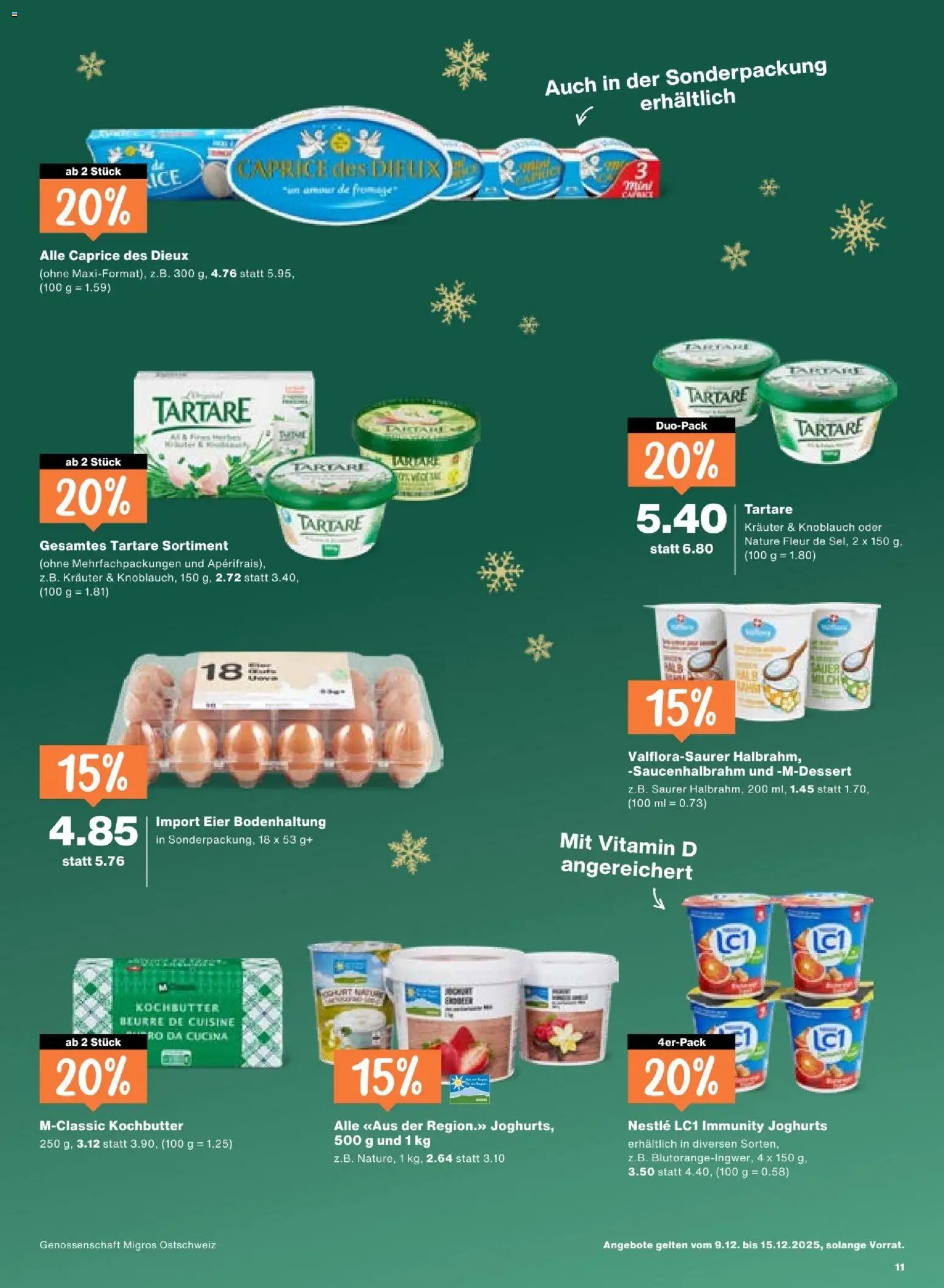 Migros Aktionen (2025-12-09 - 2025-12-15) | 11