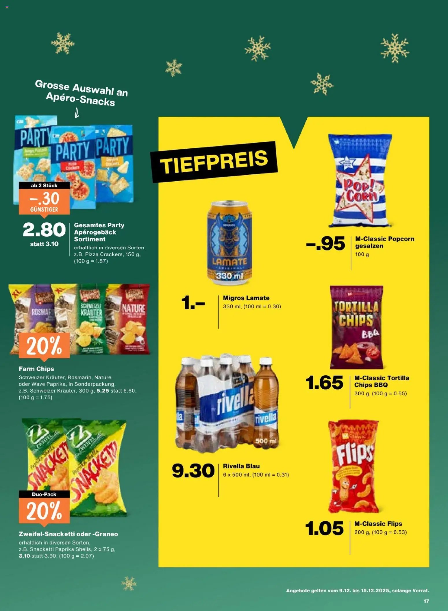 Migros Aktionen (2025-12-09 - 2025-12-15) | 17