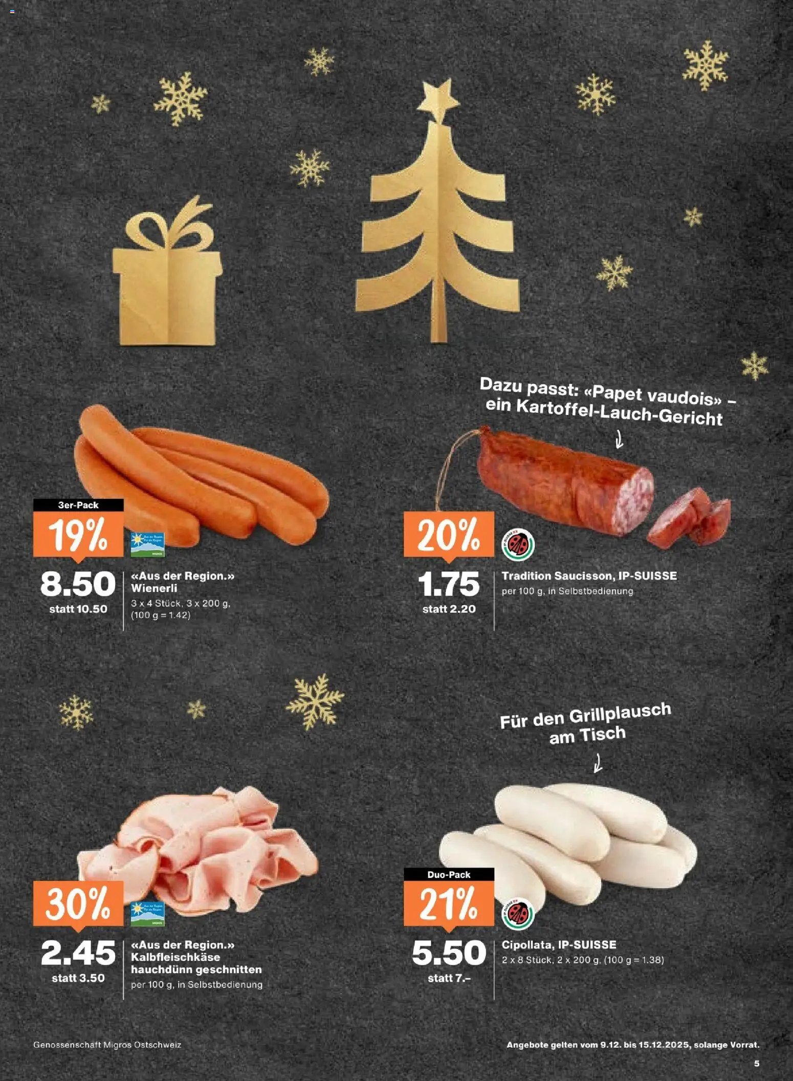 Migros Aktionen (2025-12-09 - 2025-12-15) | 5