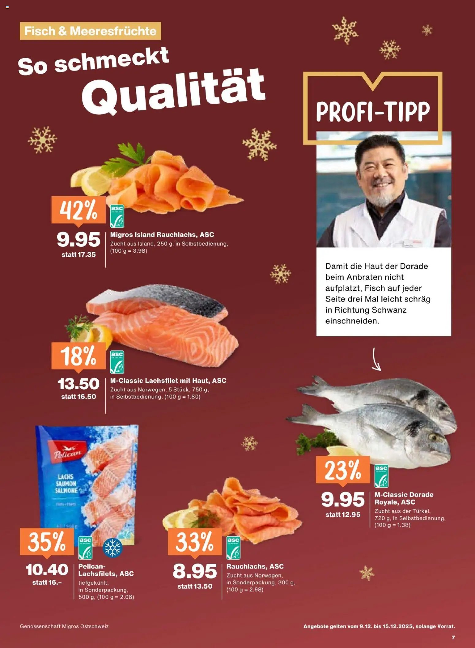 Migros Aktionen (2025-12-09 - 2025-12-15) | 7