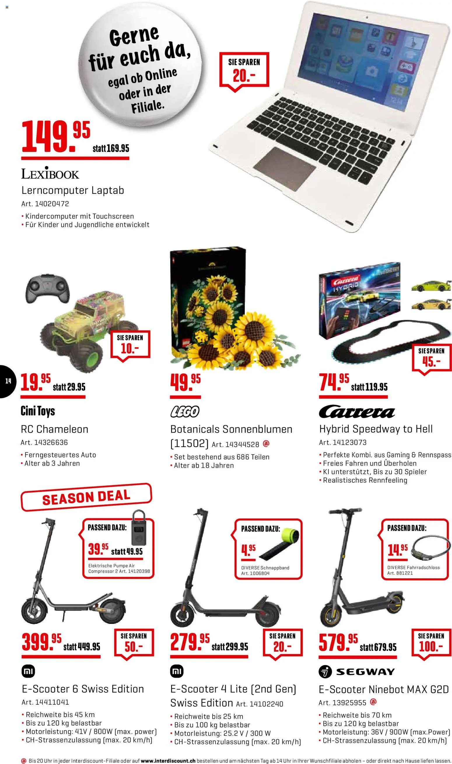 Interdiscount aktionen (2026-04-06 - 2026-04-19) | 14