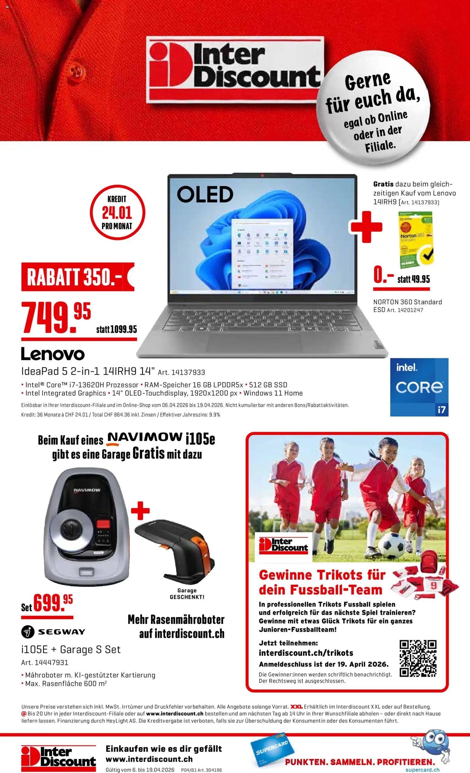 Interdiscount aktionen (2026-04-06 - 2026-04-19) | 16