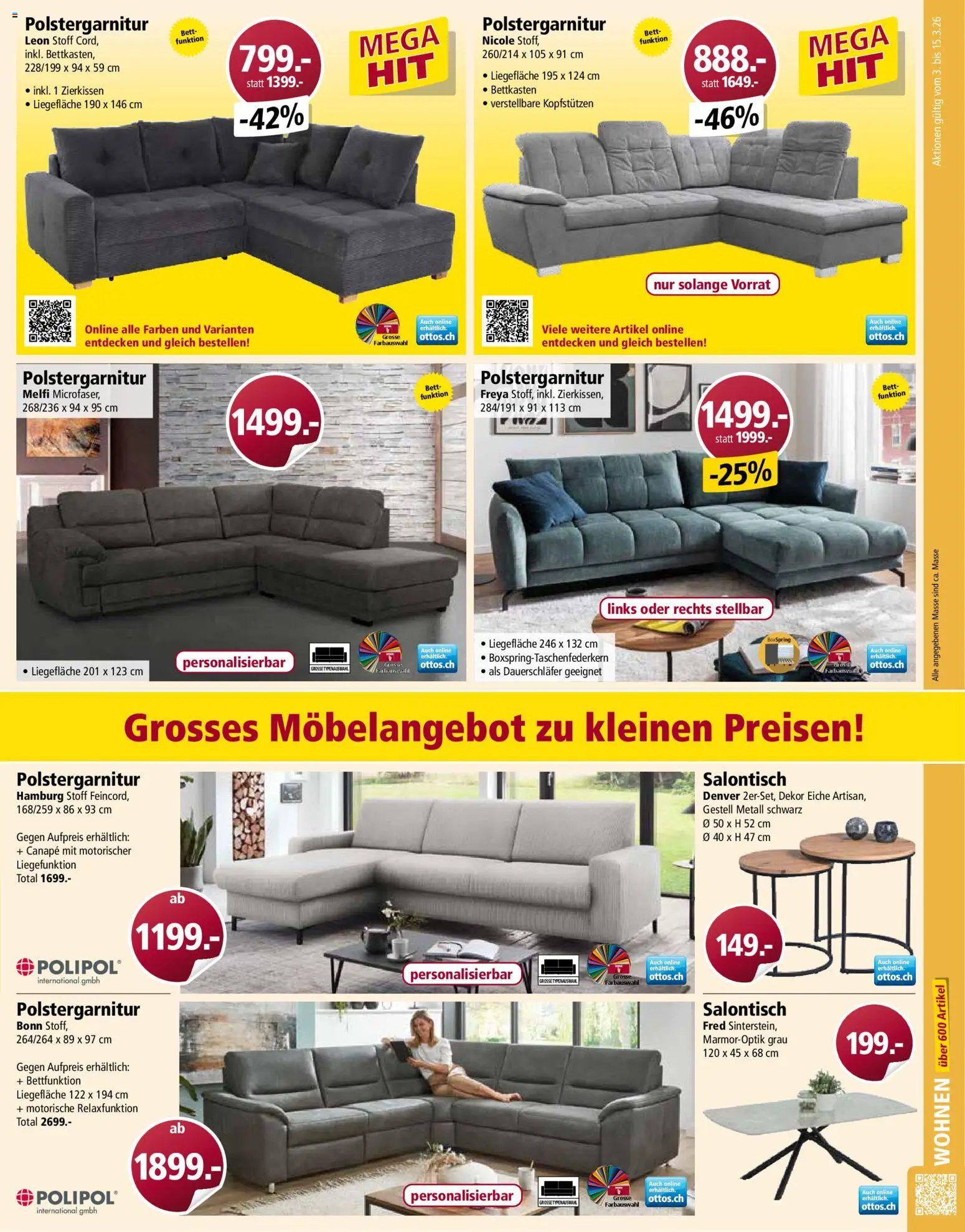 Otto's Aktionen (2026-03-03 - 2026-03-09)