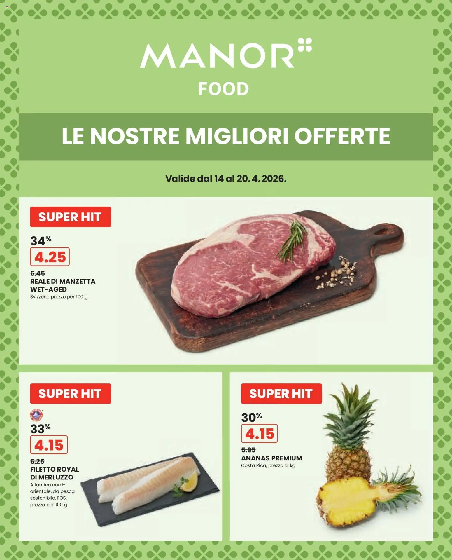 Manor aktionen IT (2026-04-14 - 2026-04-20)