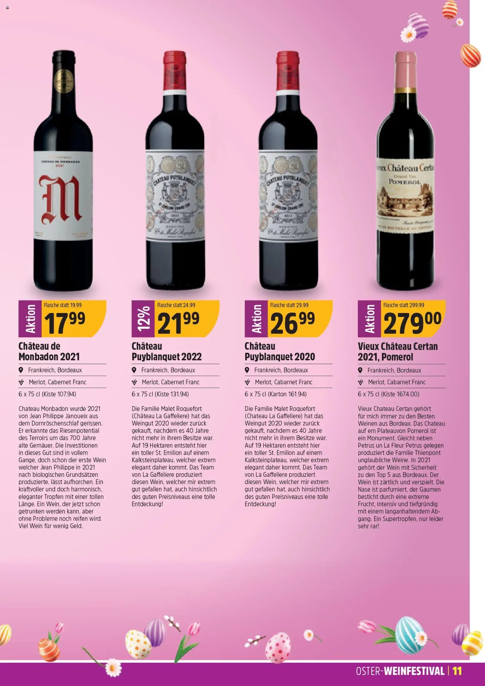 TopCC aktionen Oster-Weinfestival (2026-03-09 - 2026-04-04)