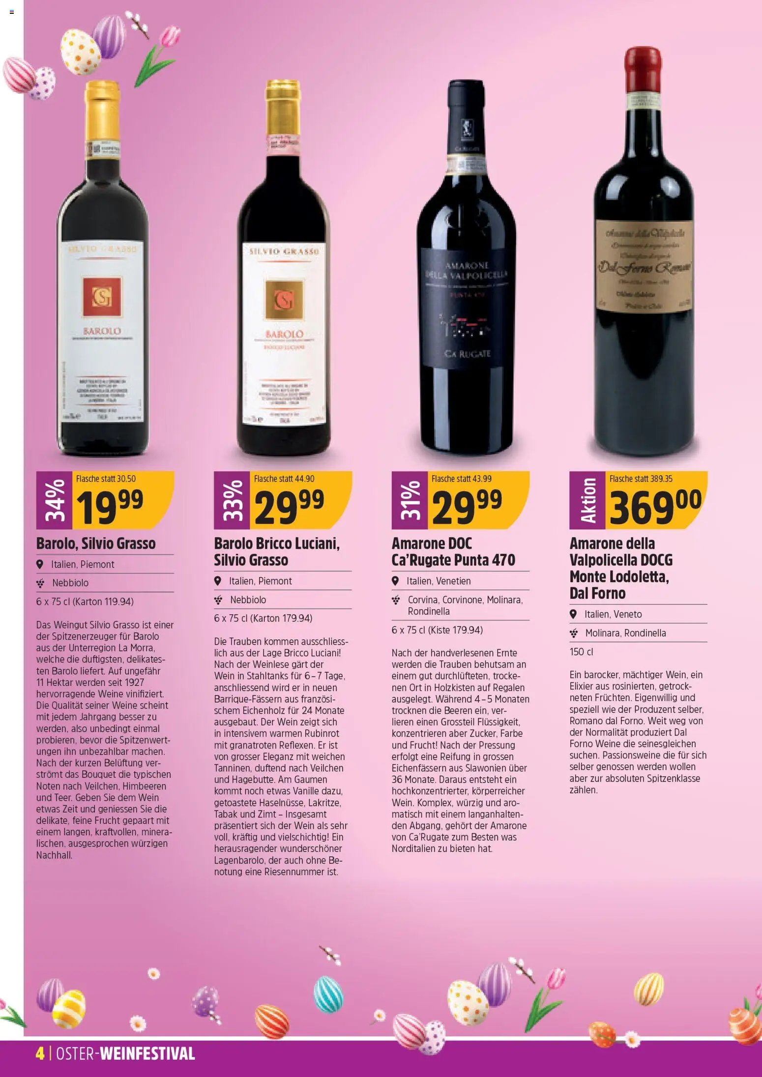 TopCC aktionen Oster-Weinfestival (2026-03-09 - 2026-04-04)