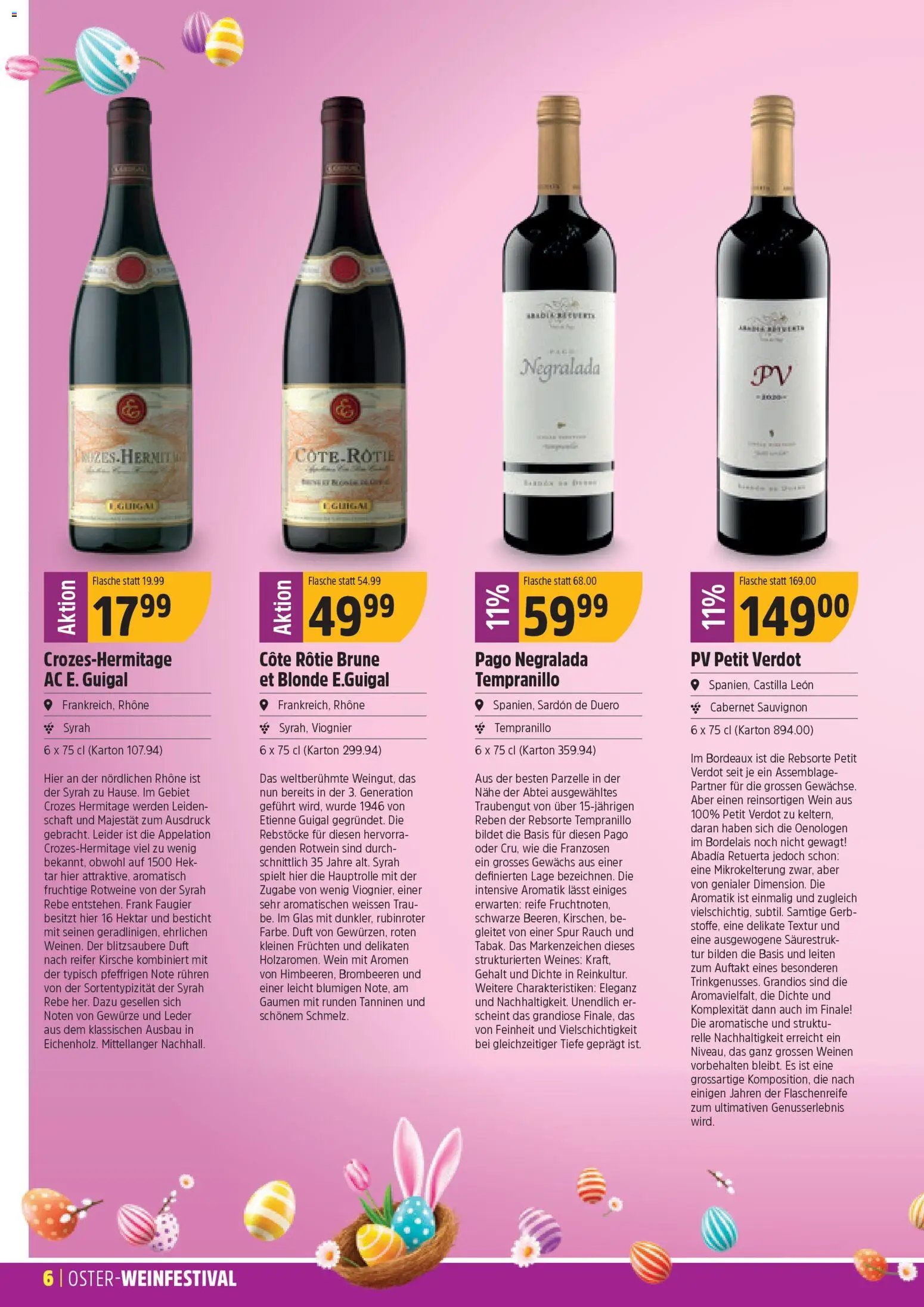 TopCC aktionen Oster-Weinfestival (2026-03-09 - 2026-04-04)