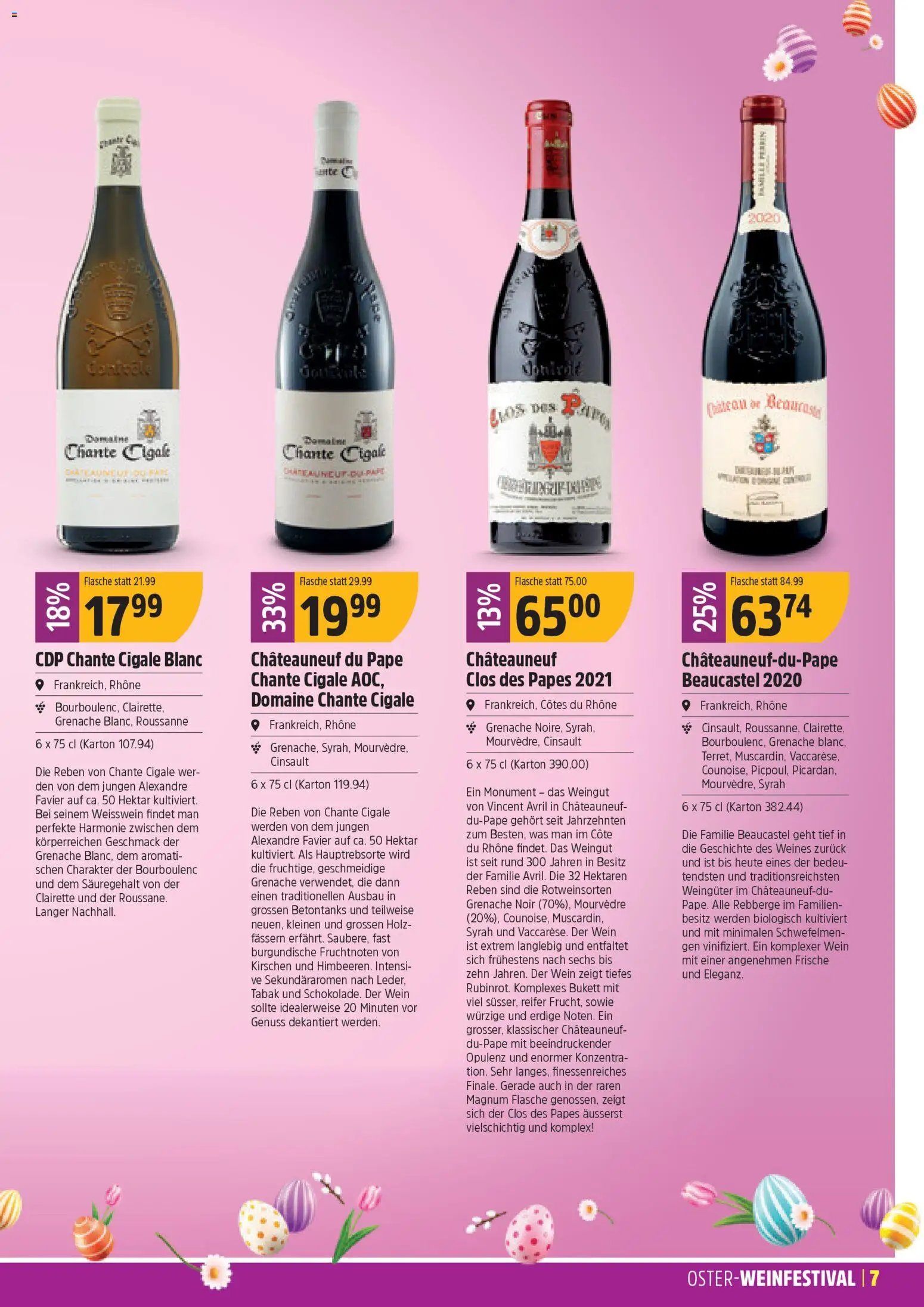 TopCC aktionen Oster-Weinfestival (2026-03-09 - 2026-04-04)