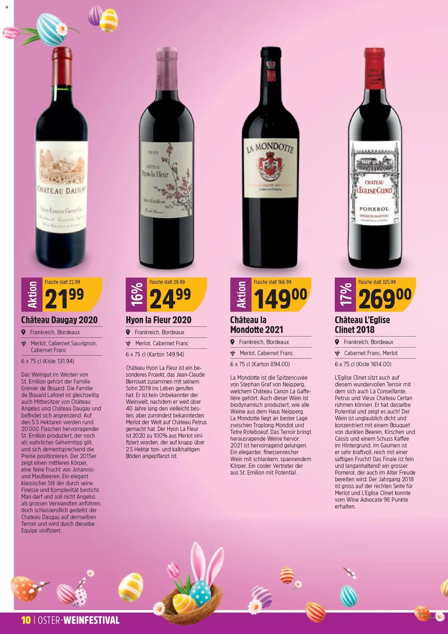 TopCC aktionen Oster-Weinfestival (2026-03-09 - 2026-04-04)