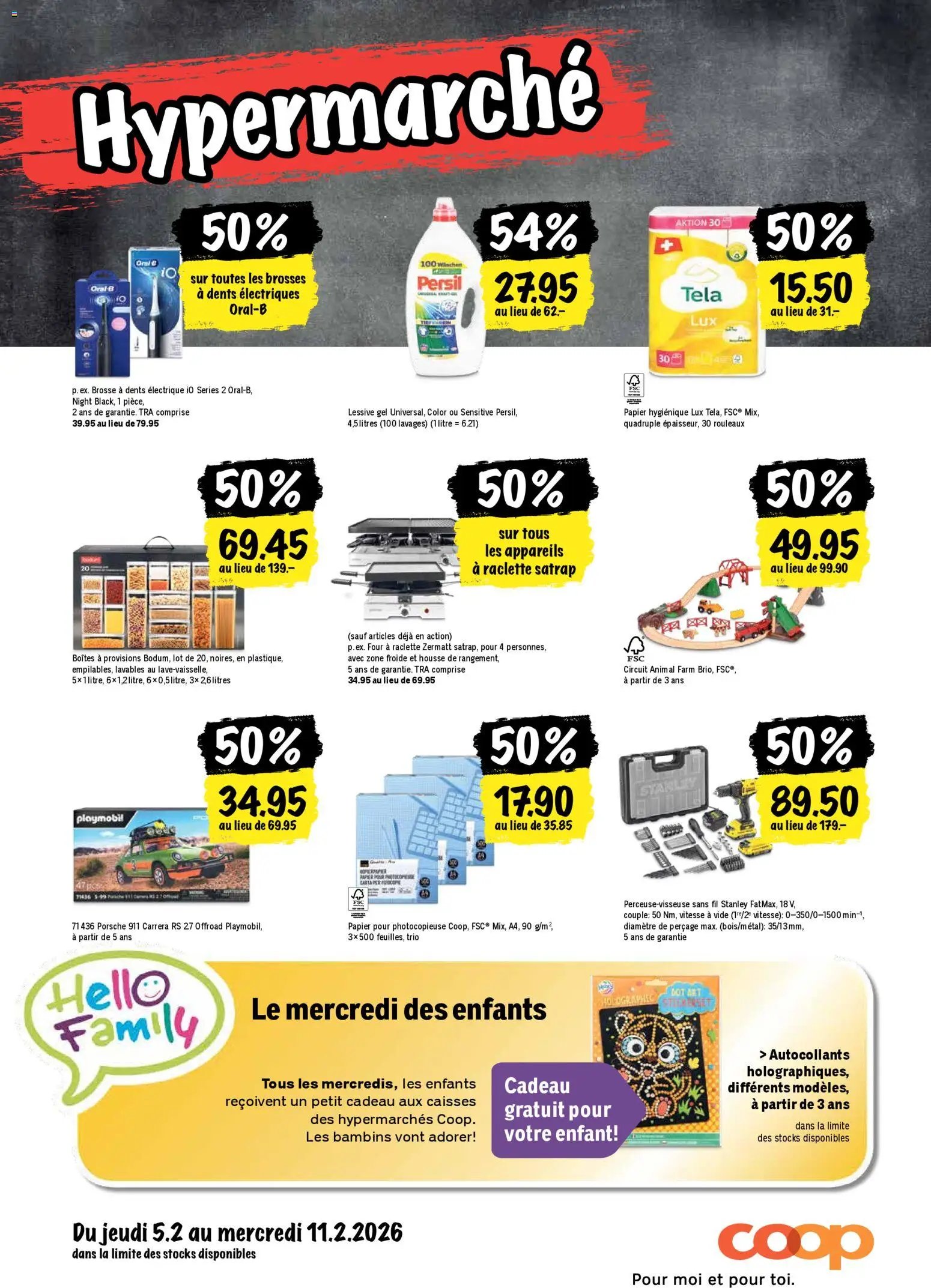 Coop - Les actions de la semaine (2026-02-05 - 2026-02-11)