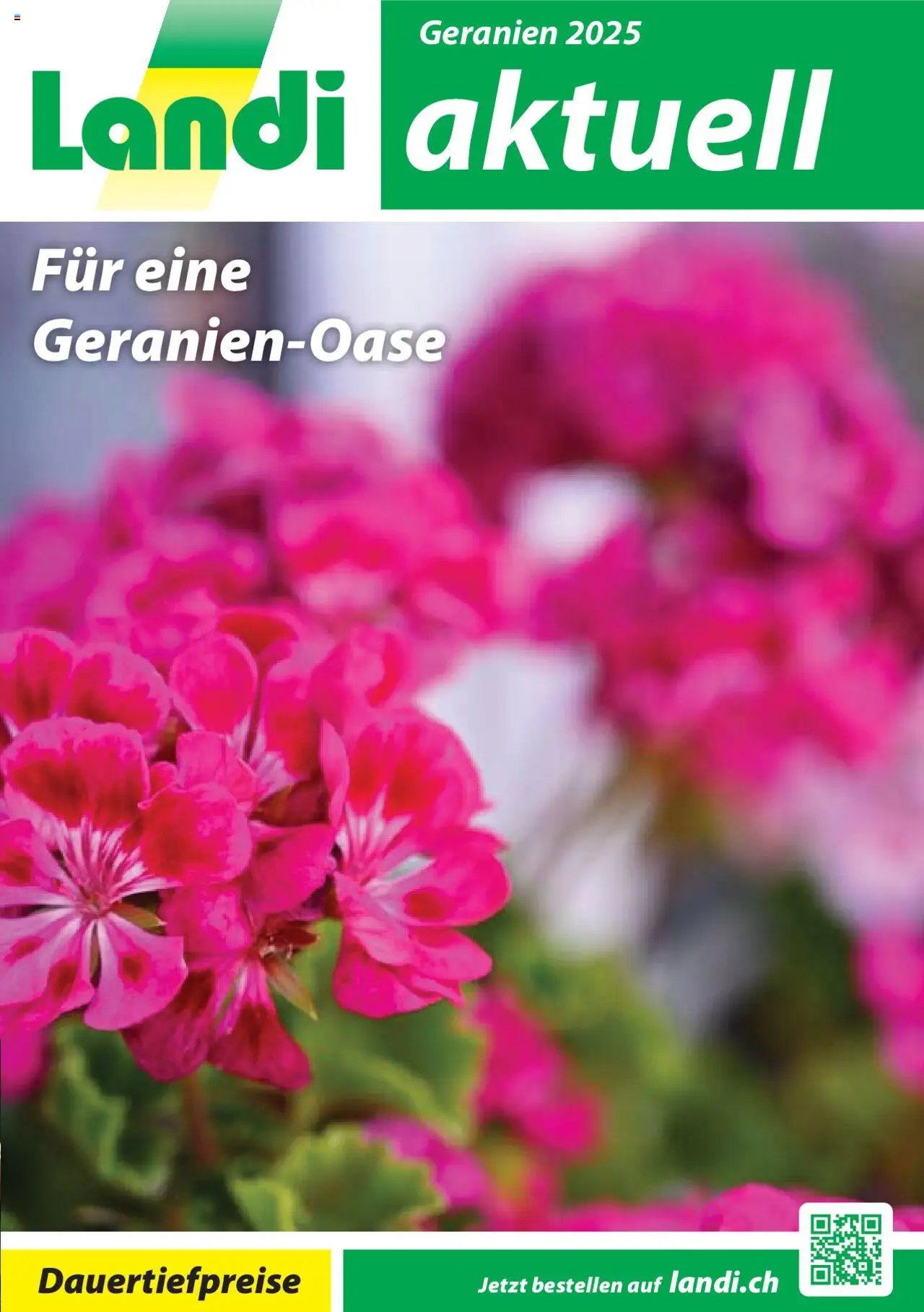 Landi Aktionen Geranien (2025-03-17 - 2025-12-31) | 1