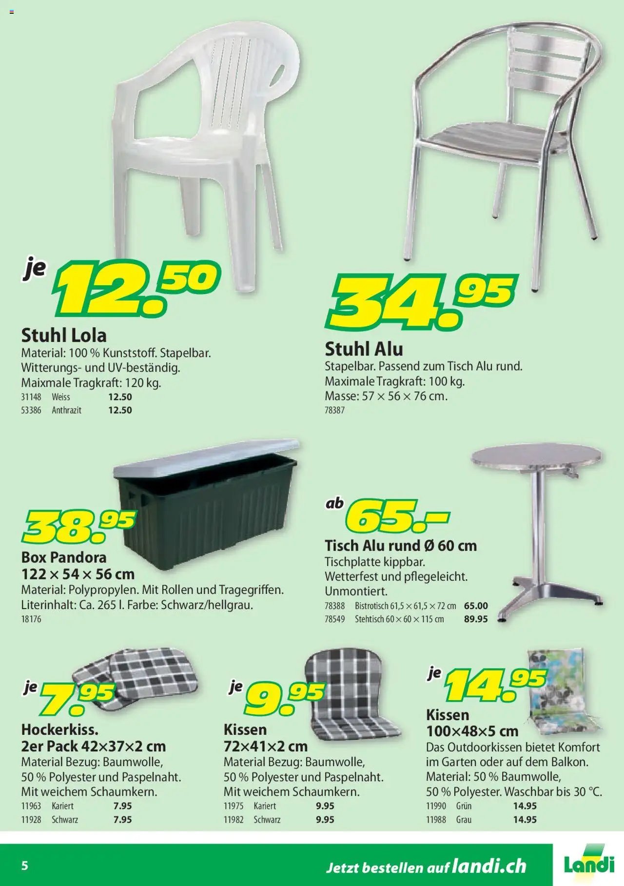 Landi Aktionen Freizeit (2025-01-23 - 2025-12-31) | 5