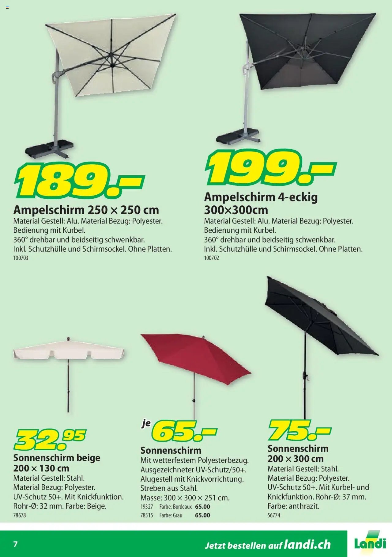 Landi Aktionen Freizeit (2025-01-23 - 2025-12-31) | 7