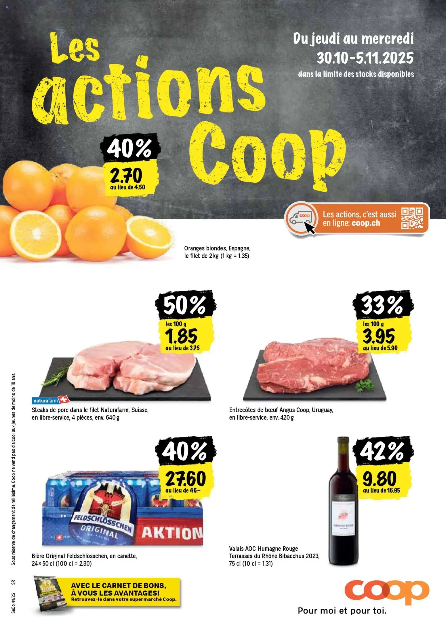 Coop - Les actions de la semaine (2025-10-30 - 2025-11-05) | 1