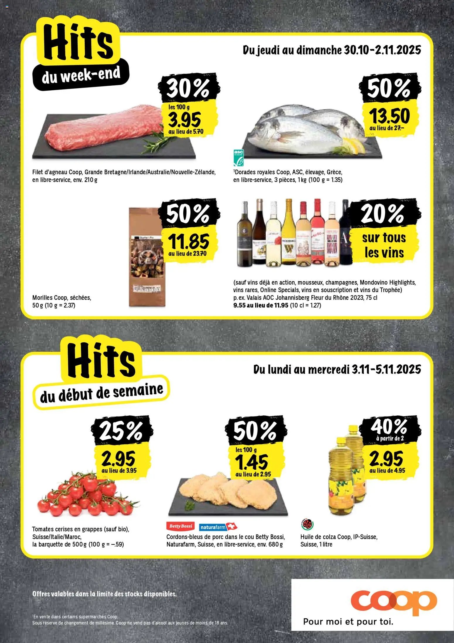 Coop - Les actions de la semaine (2025-10-30 - 2025-11-05) | 20