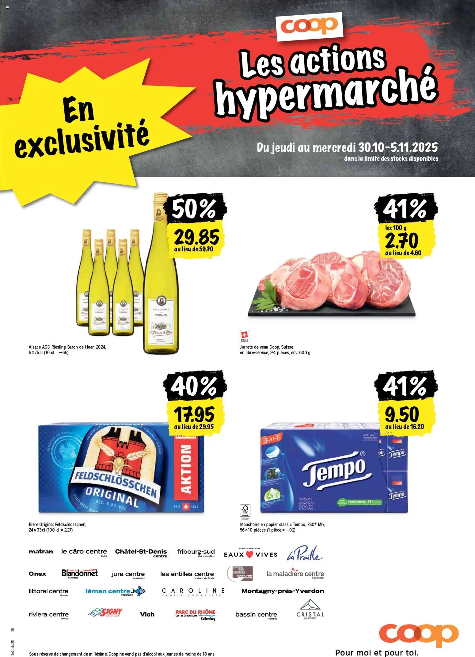 Coop - Les actions de la semaine (2025-10-30 - 2025-11-05) | 21