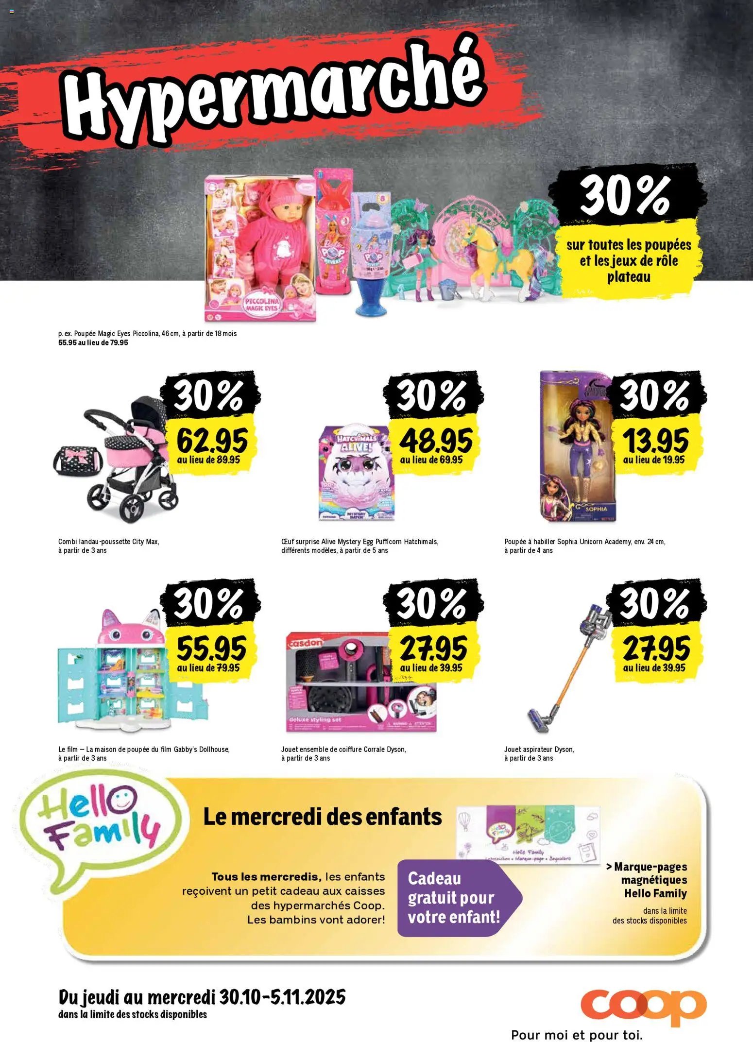 Coop - Les actions de la semaine (2025-10-30 - 2025-11-05) | 24