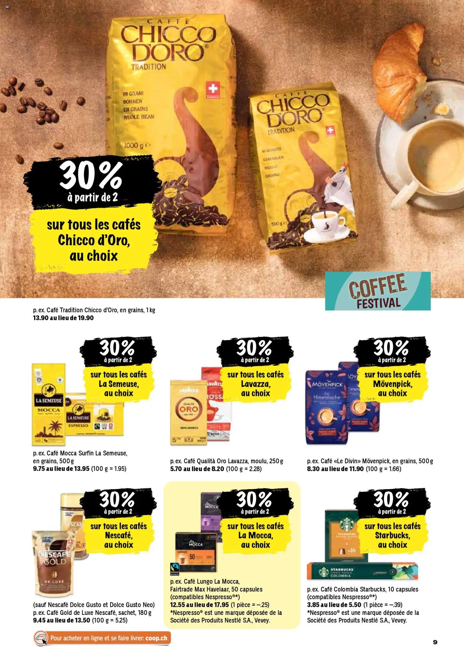 Coop - Les actions de la semaine (2025-10-30 - 2025-11-05) | 9