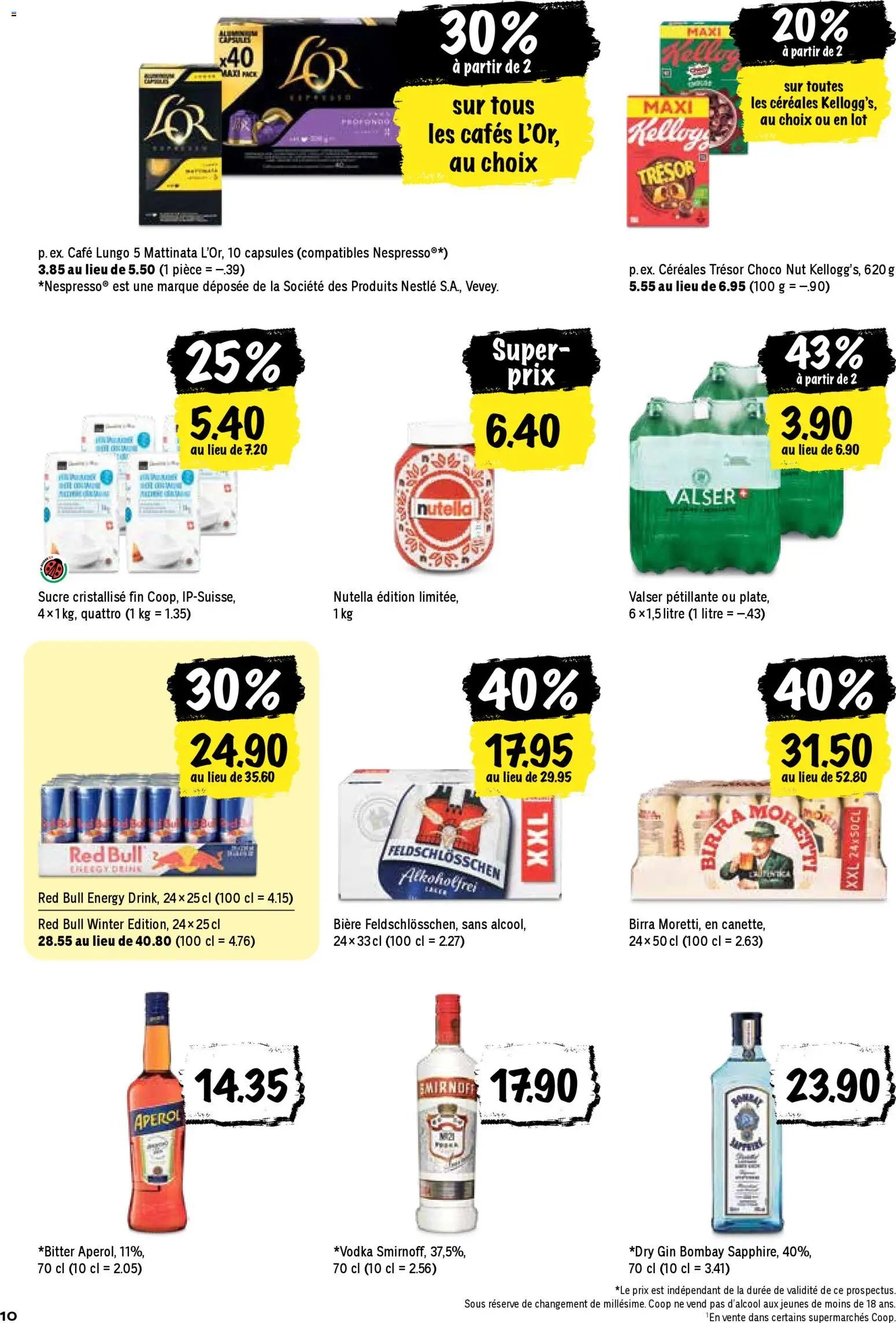 Coop - Les actions de la semaine (2025-10-30 - 2025-11-05) | 10