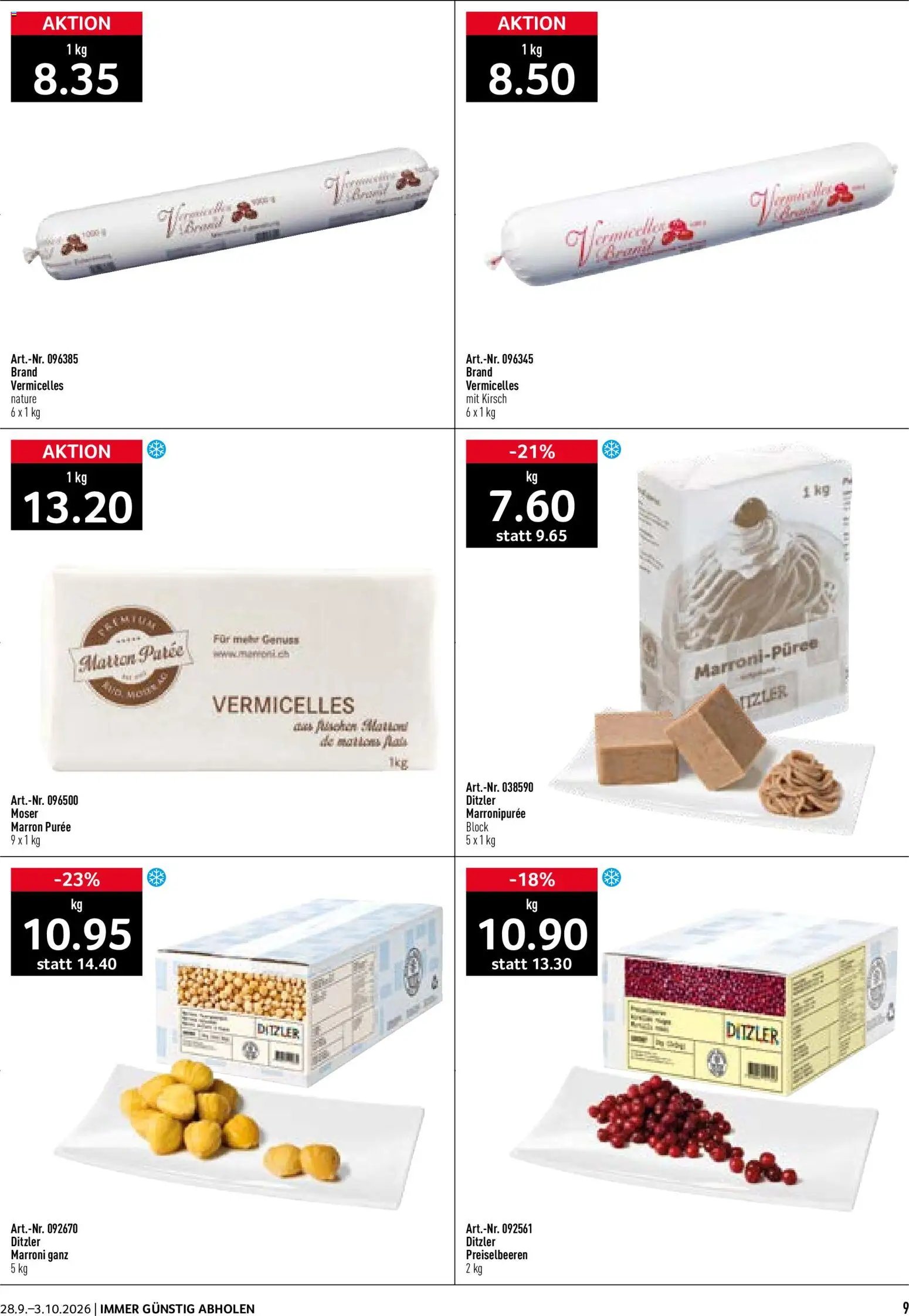 Prodega aktionen Wild