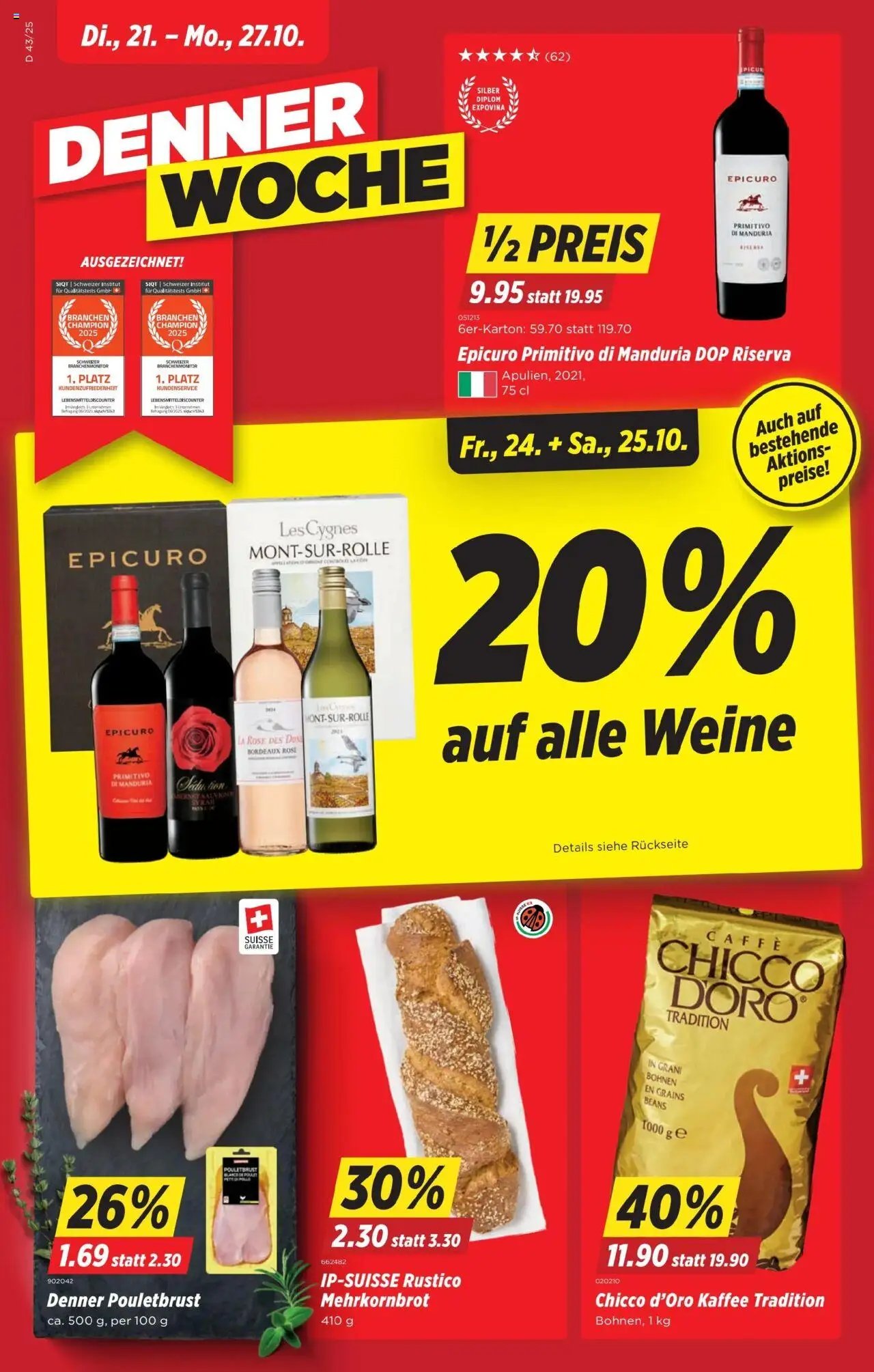 Denner Aktionen (2025-10-21 - 2025-10-27) | 1
