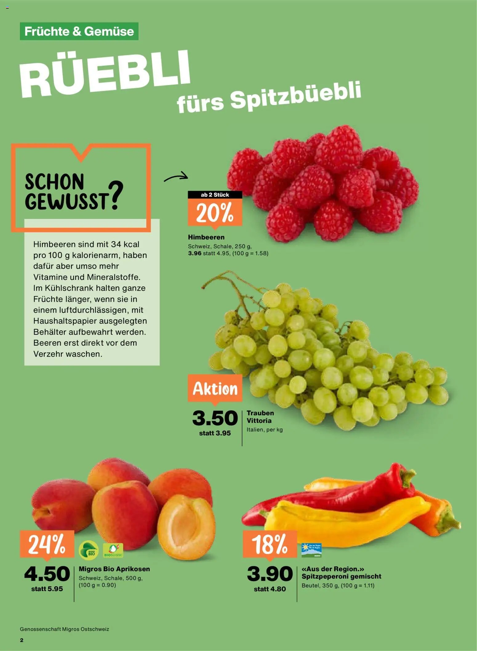Migros aktionen