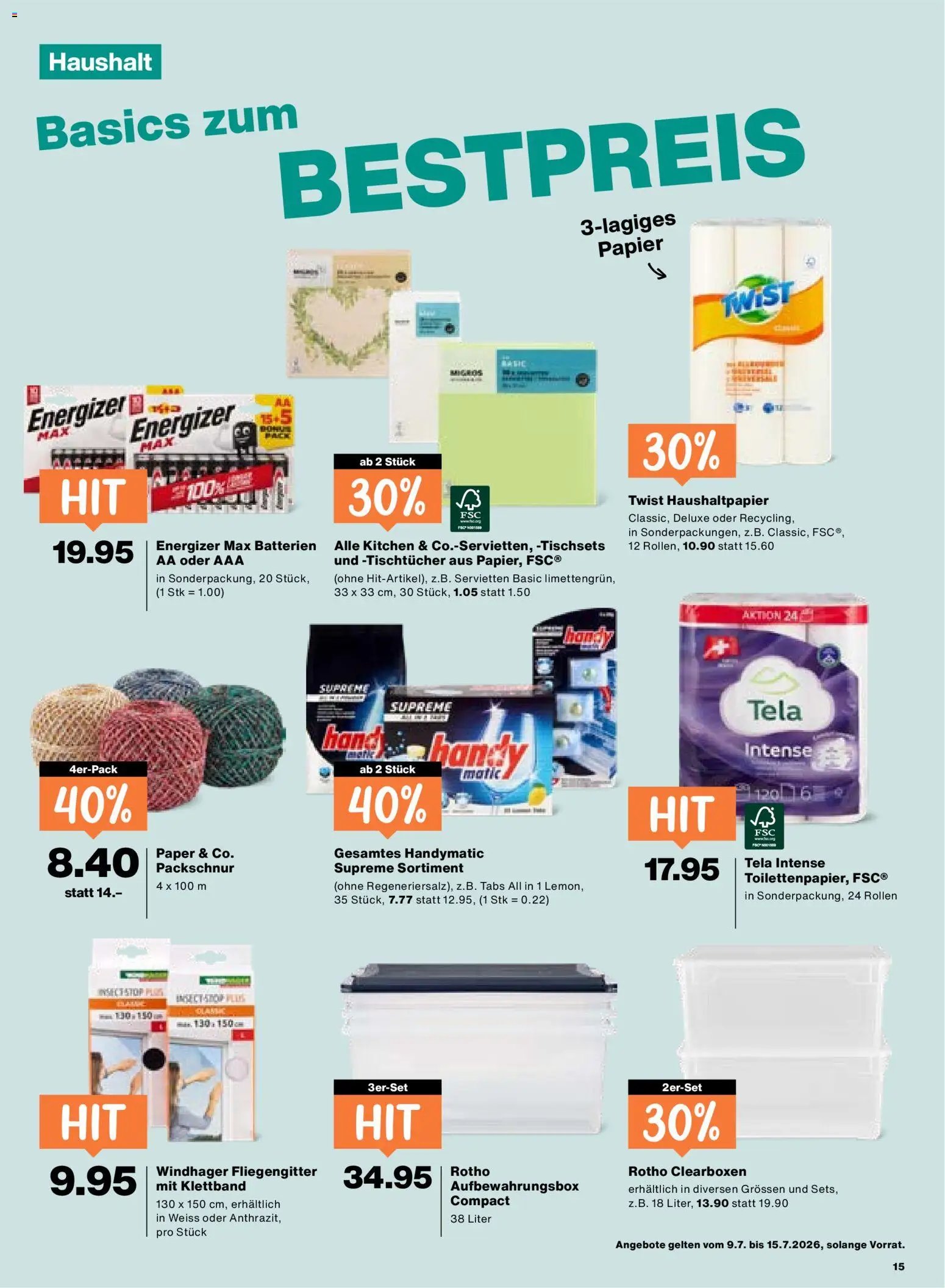 Migros aktionen