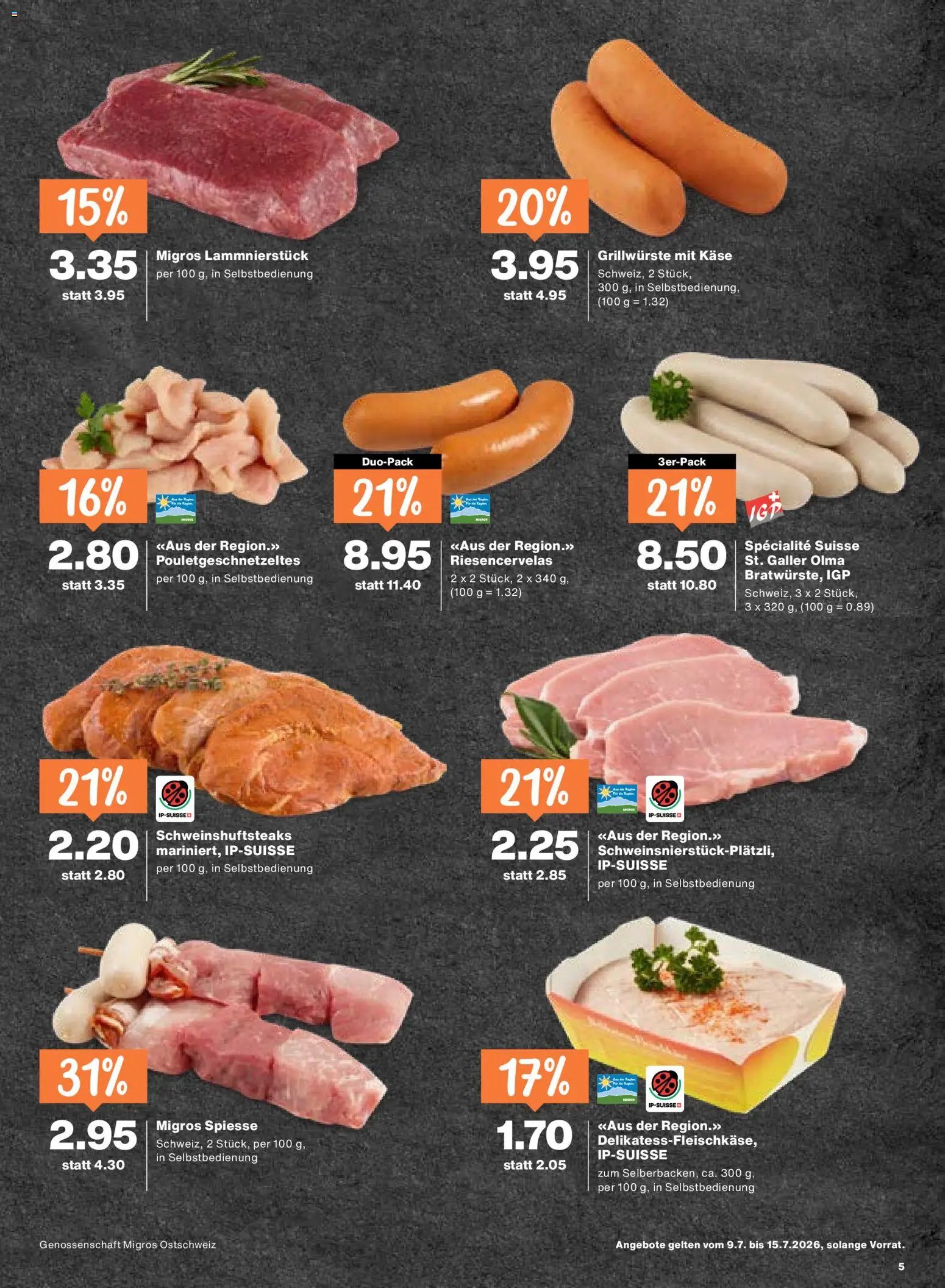 Migros aktionen