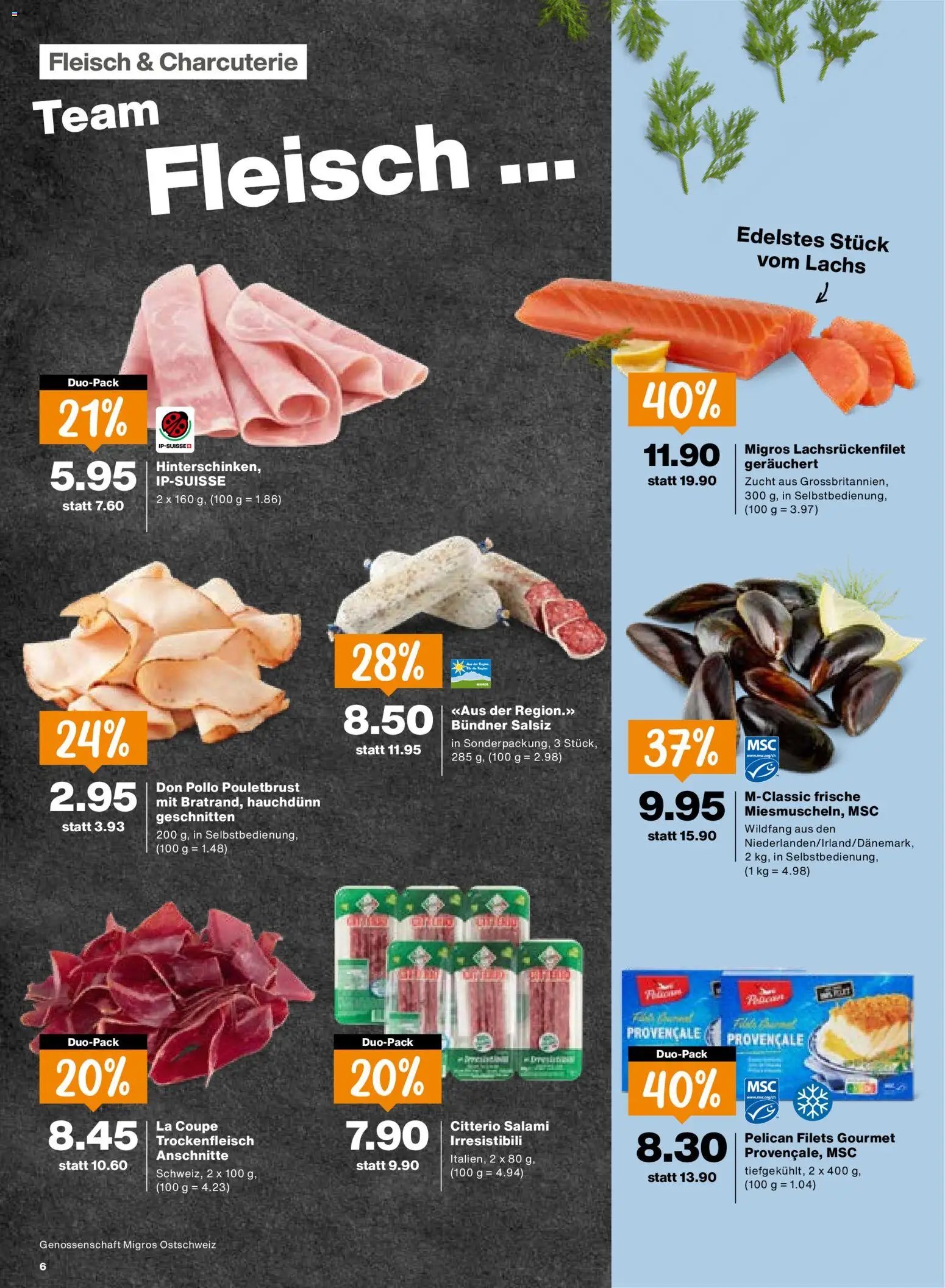 Migros aktionen