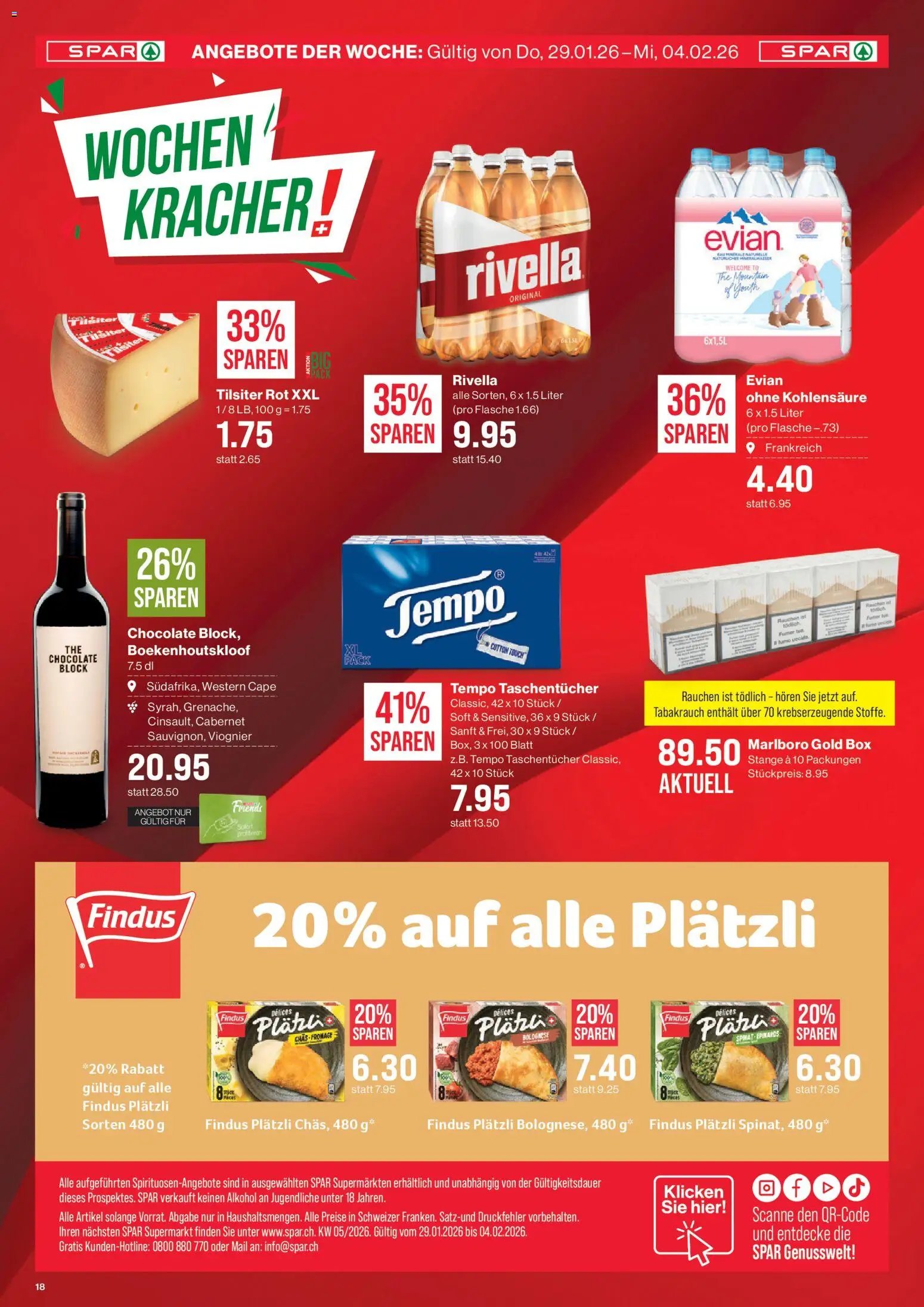 SPAR Aktionen (2026-01-29 - 2026-02-04)